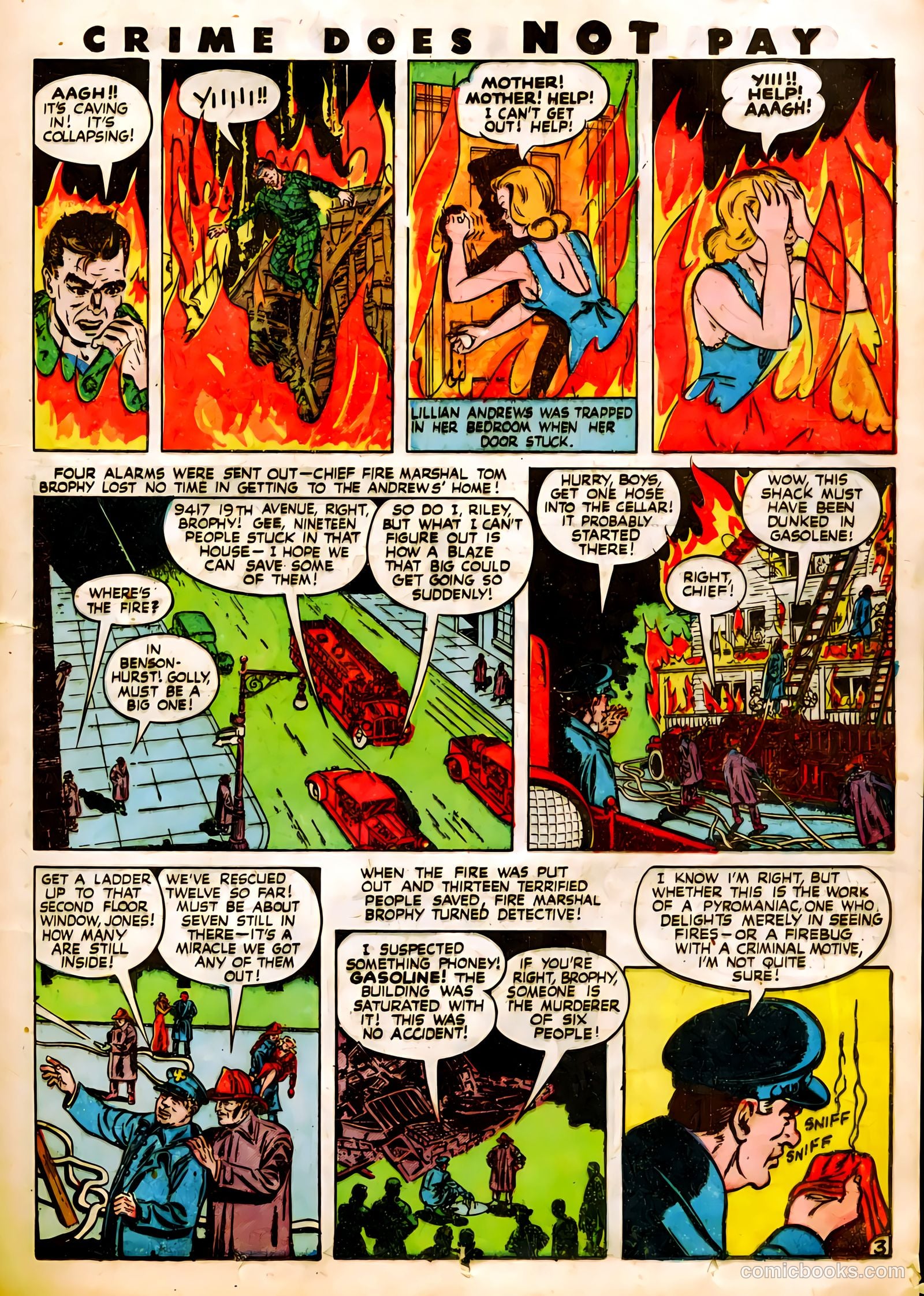 Crime Does Not Pay #53 (1947) — page 35 of 53