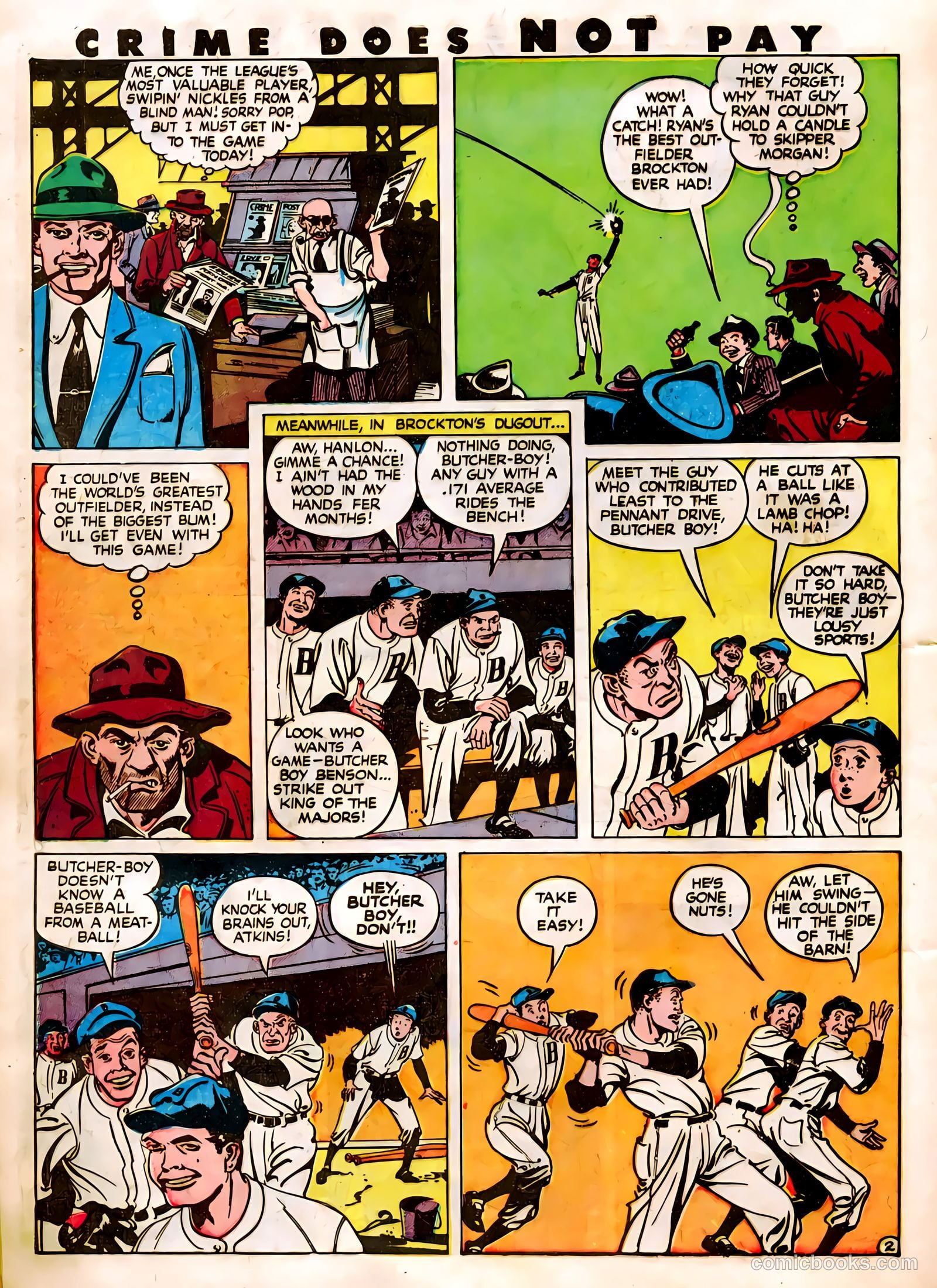 Crime Does Not Pay #53 (1947) — page 40 of 53