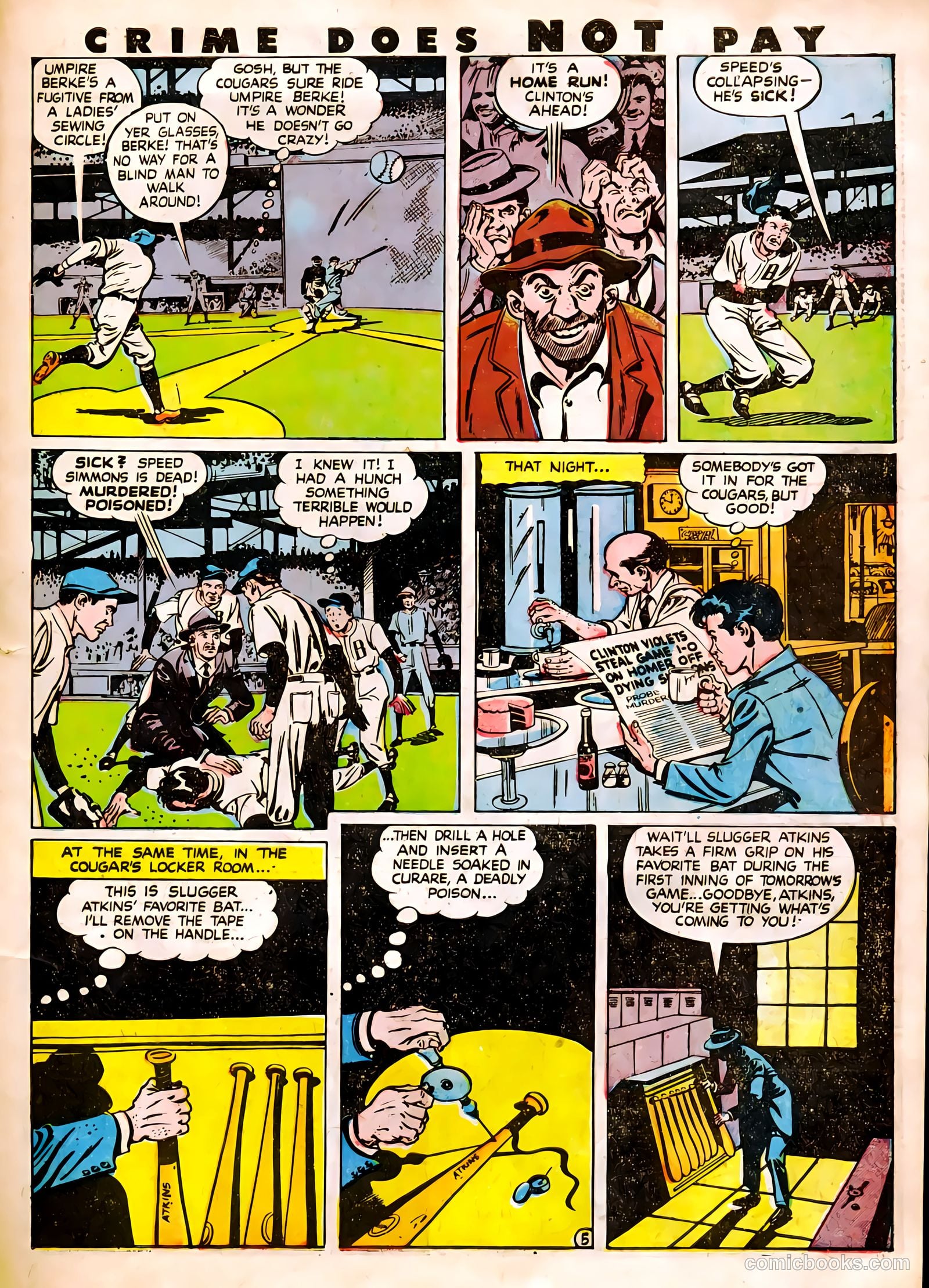 Crime Does Not Pay #53 (1947) — page 43 of 53