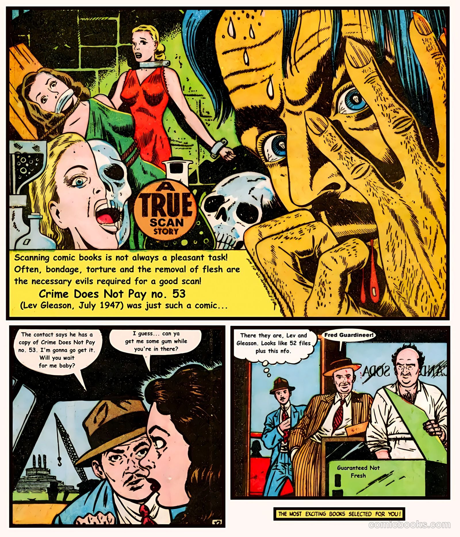 Crime Does Not Pay #53 (1947) — page 53 of 53