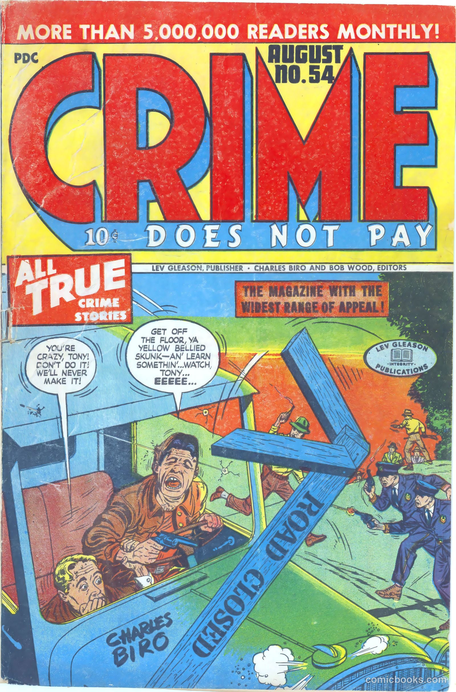Crime Does Not Pay #54