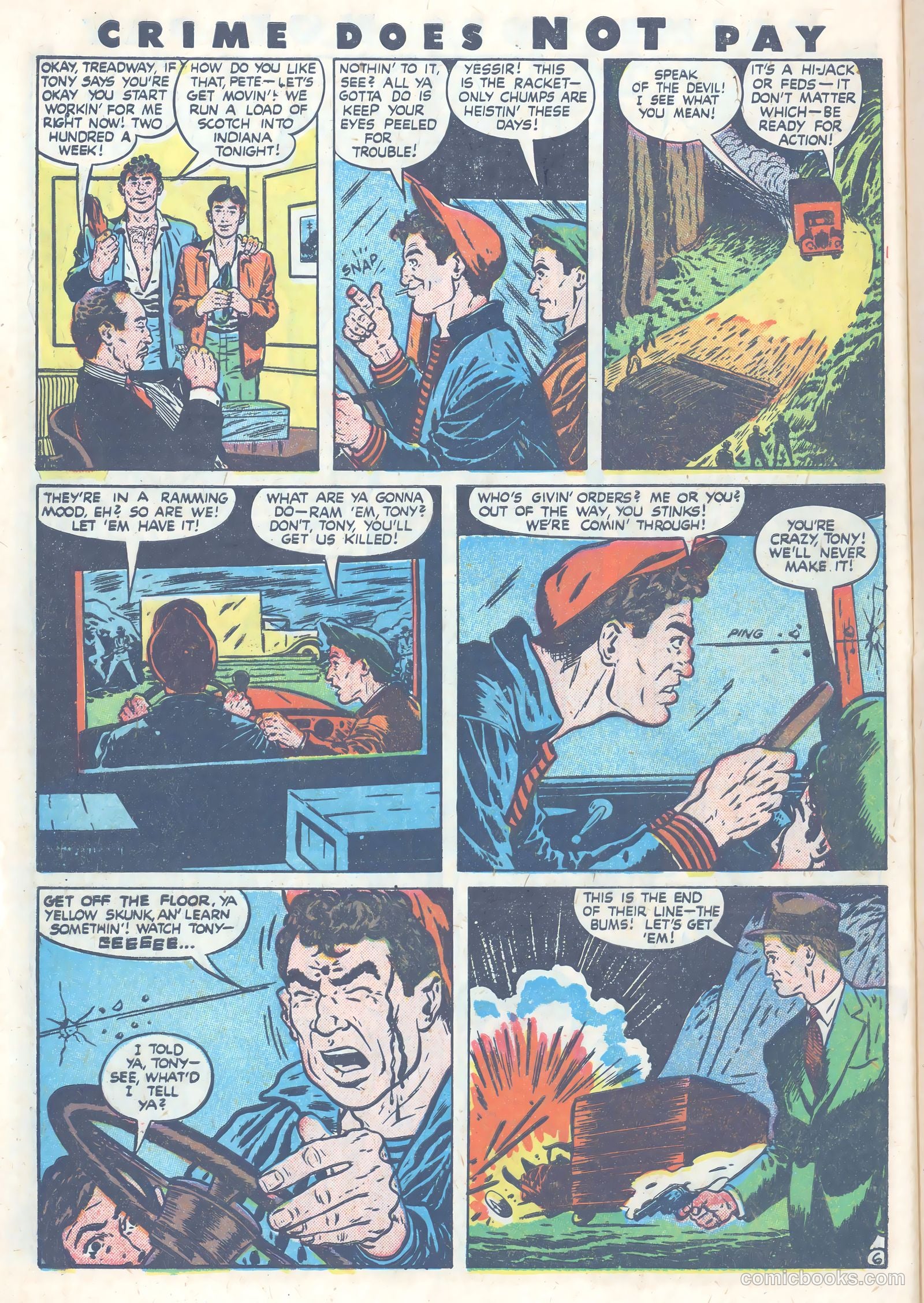 Crime Does Not Pay #54 (1947) — page 10 of 52