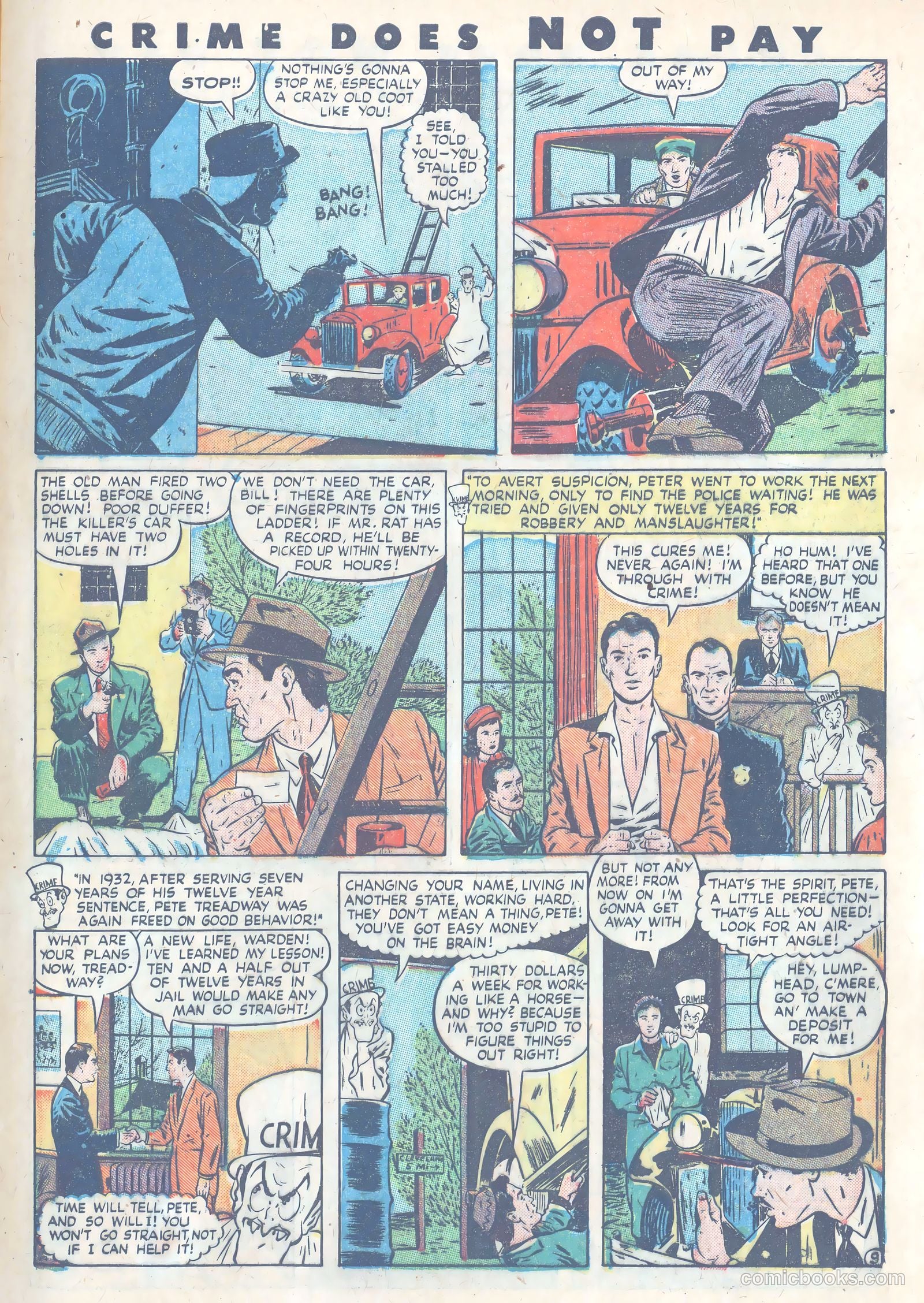 Crime Does Not Pay #54 (1947) — page 13 of 52