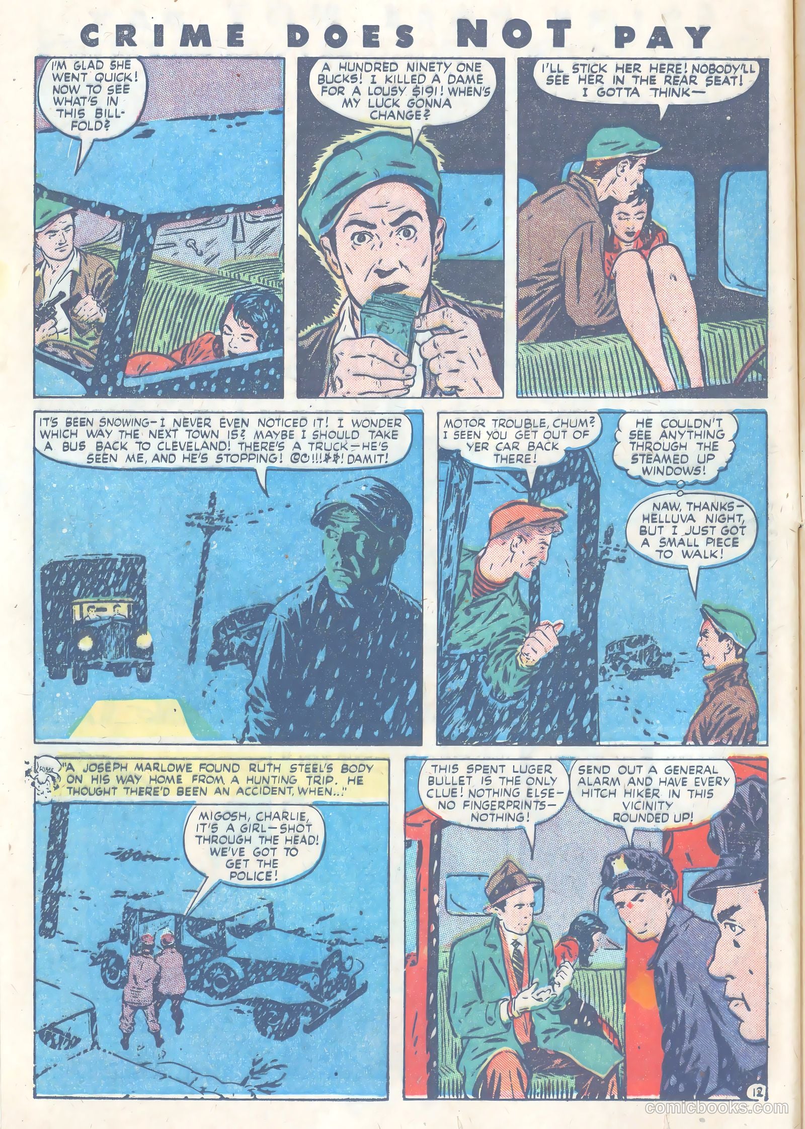 Crime Does Not Pay #54 (1947) — page 16 of 52