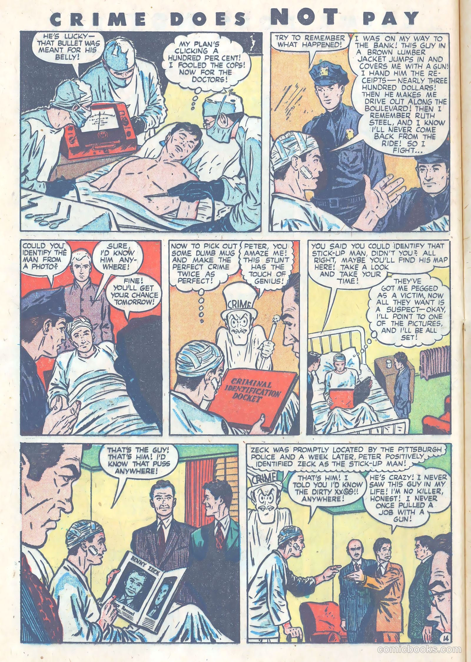 Crime Does Not Pay #54 (1947) — page 18 of 52