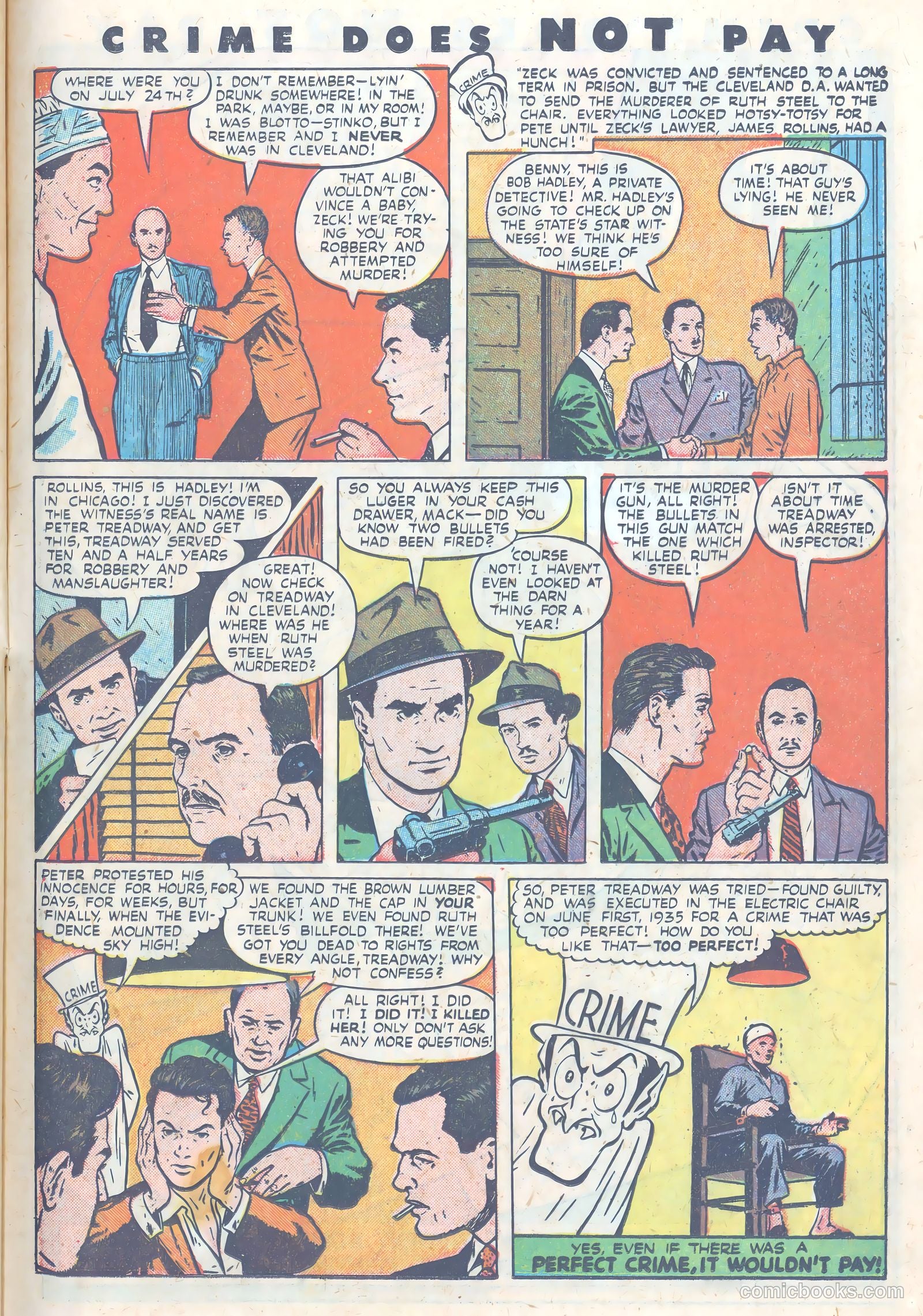 Crime Does Not Pay #54 (1947) — page 19 of 52
