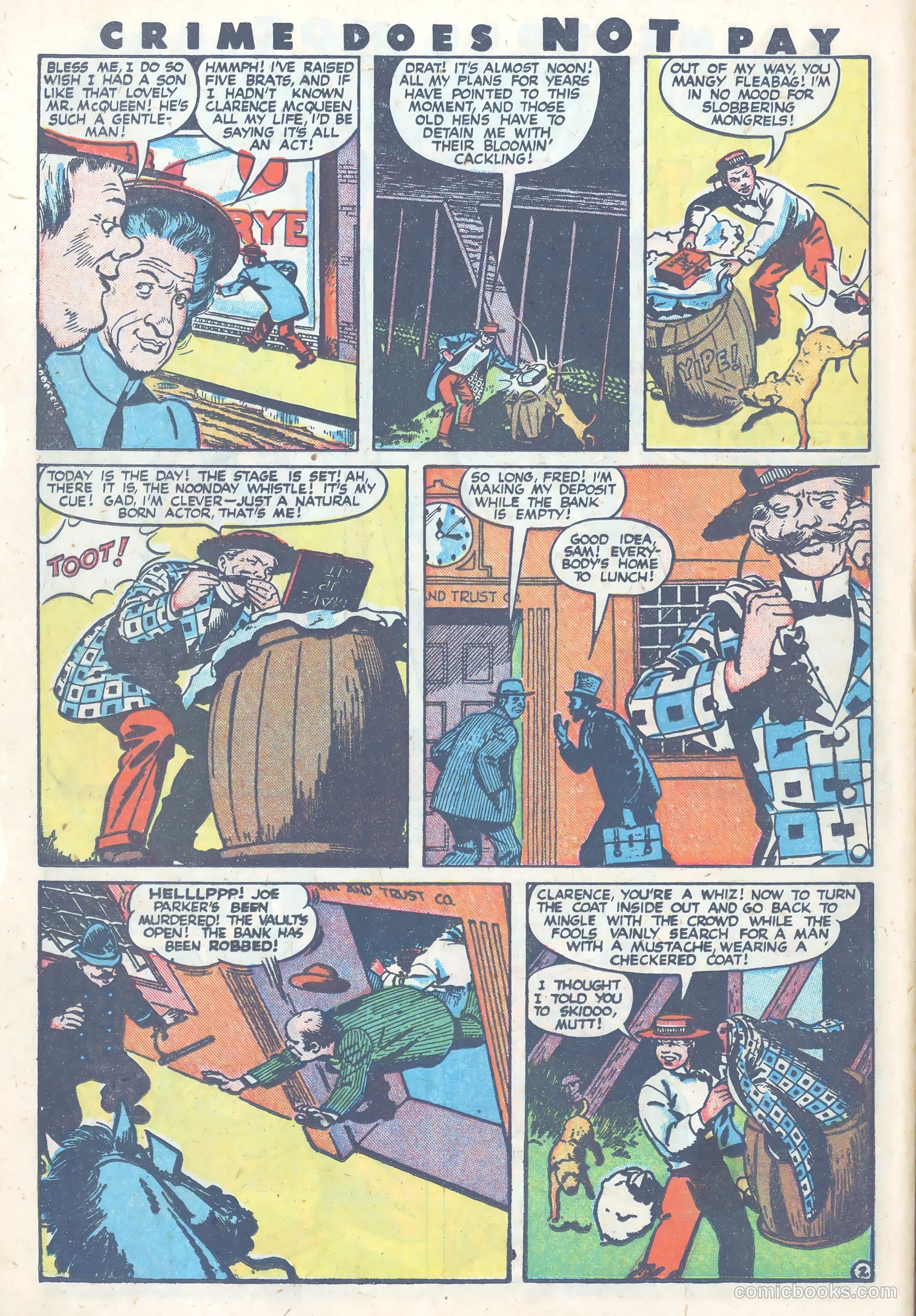Crime Does Not Pay #54 (1947) — page 22 of 52