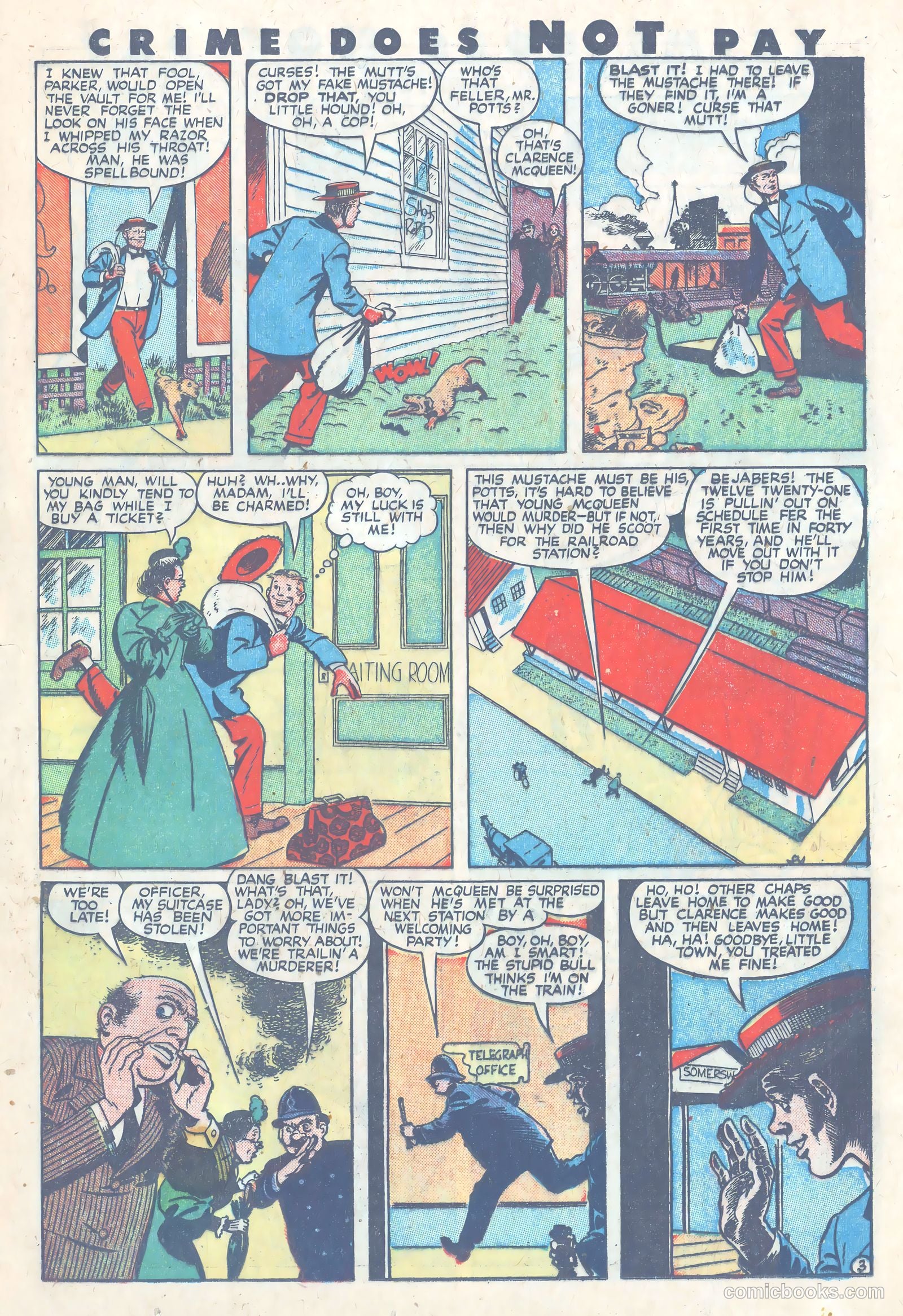 Crime Does Not Pay #54 (1947) — page 23 of 52