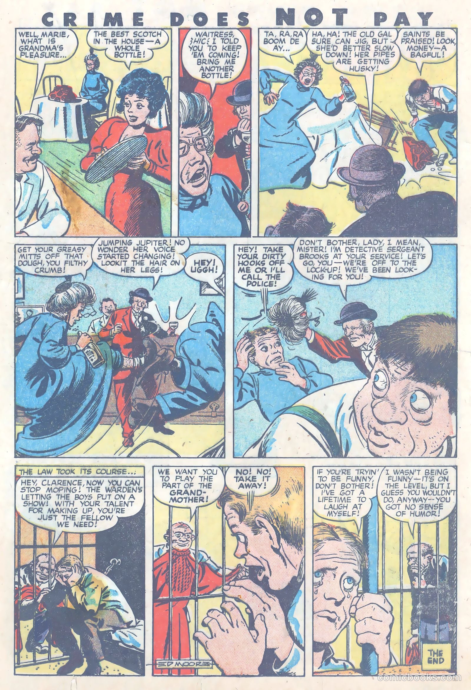 Crime Does Not Pay #54 (1947) — page 25 of 52