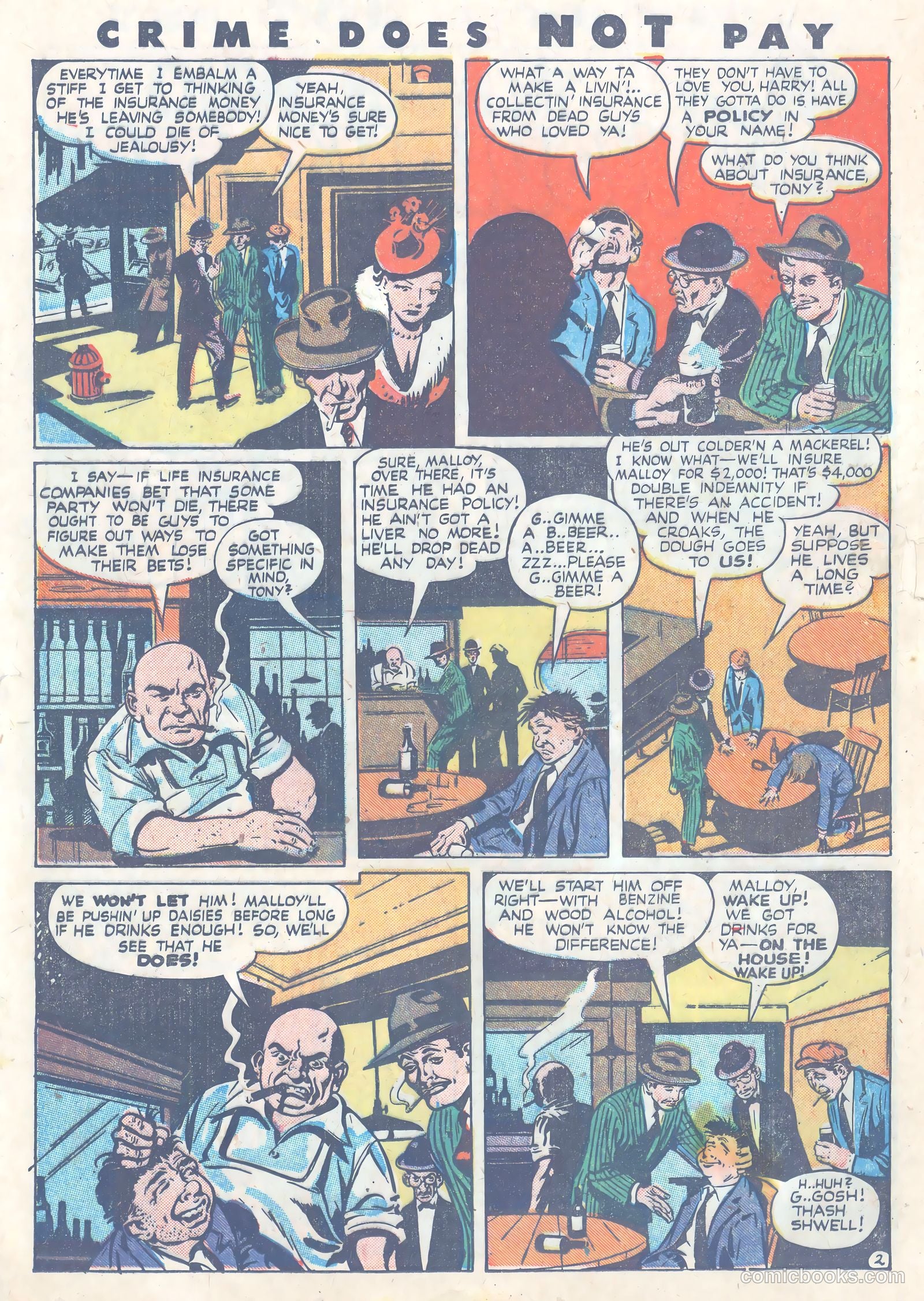 Crime Does Not Pay #54 (1947) — page 28 of 52