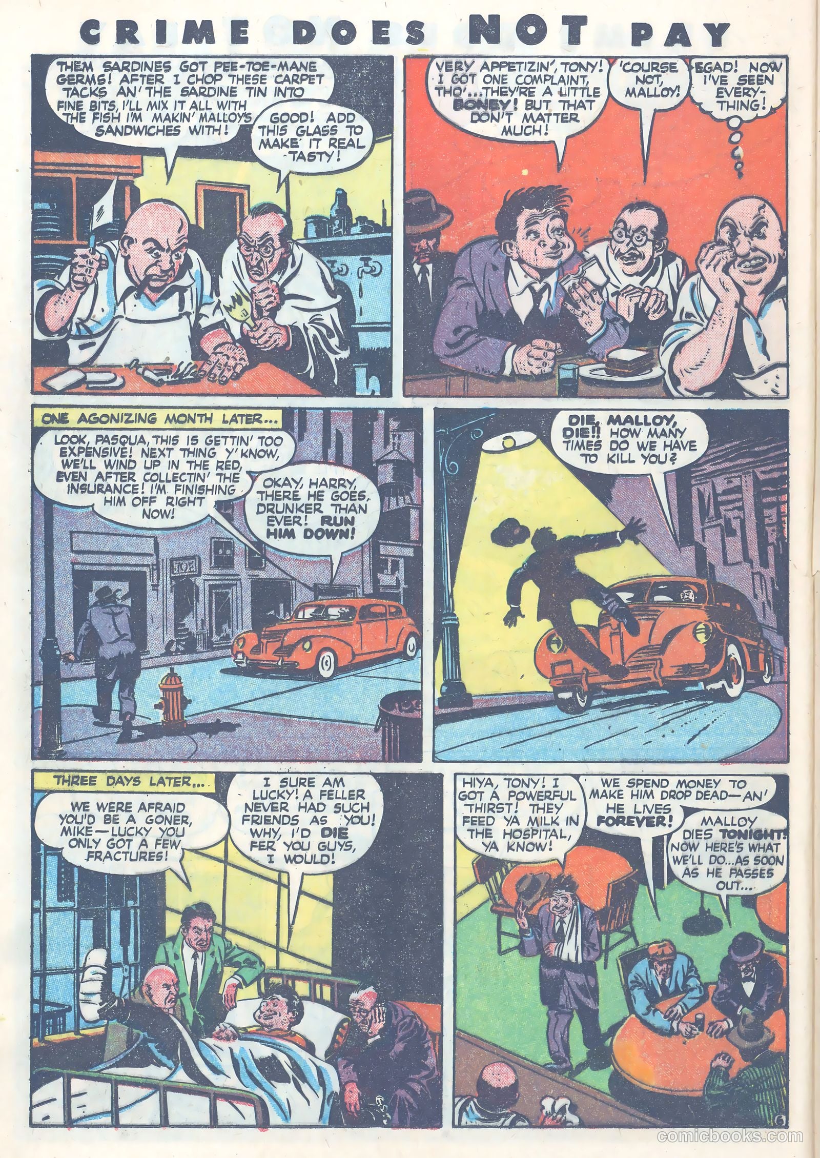 Crime Does Not Pay #54 (1947) — page 32 of 52