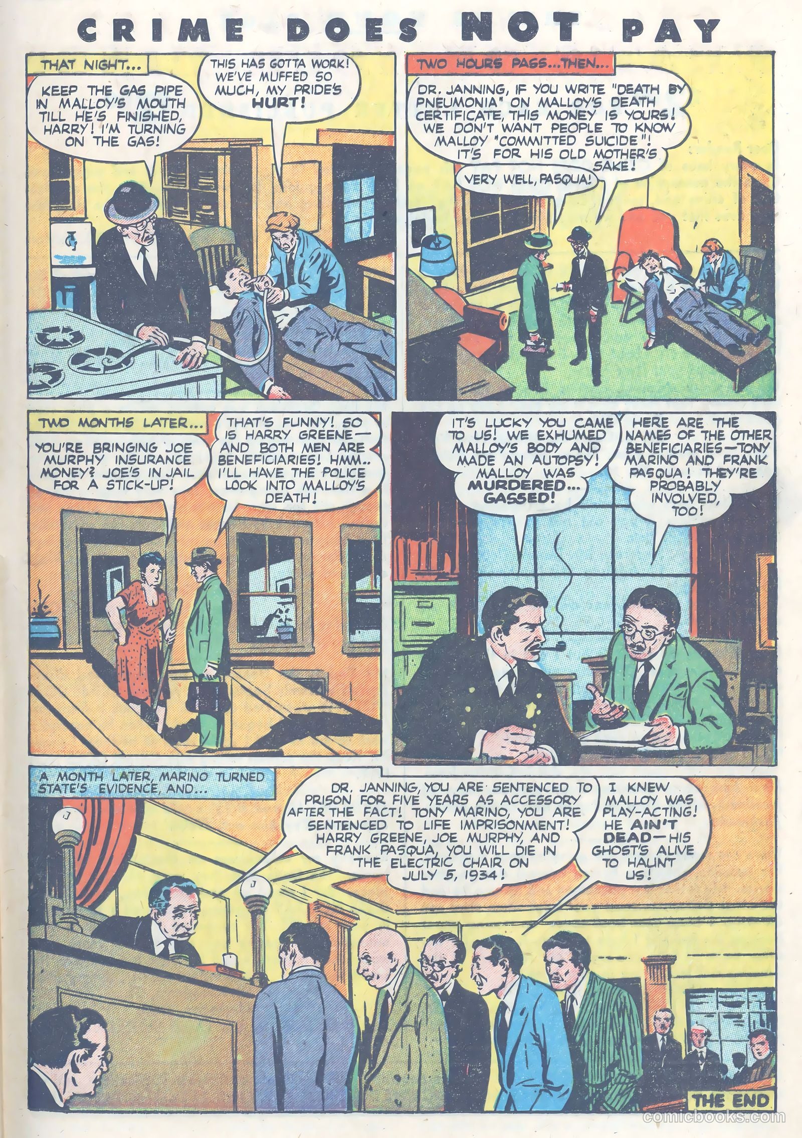 Crime Does Not Pay #54 (1947) — page 33 of 52