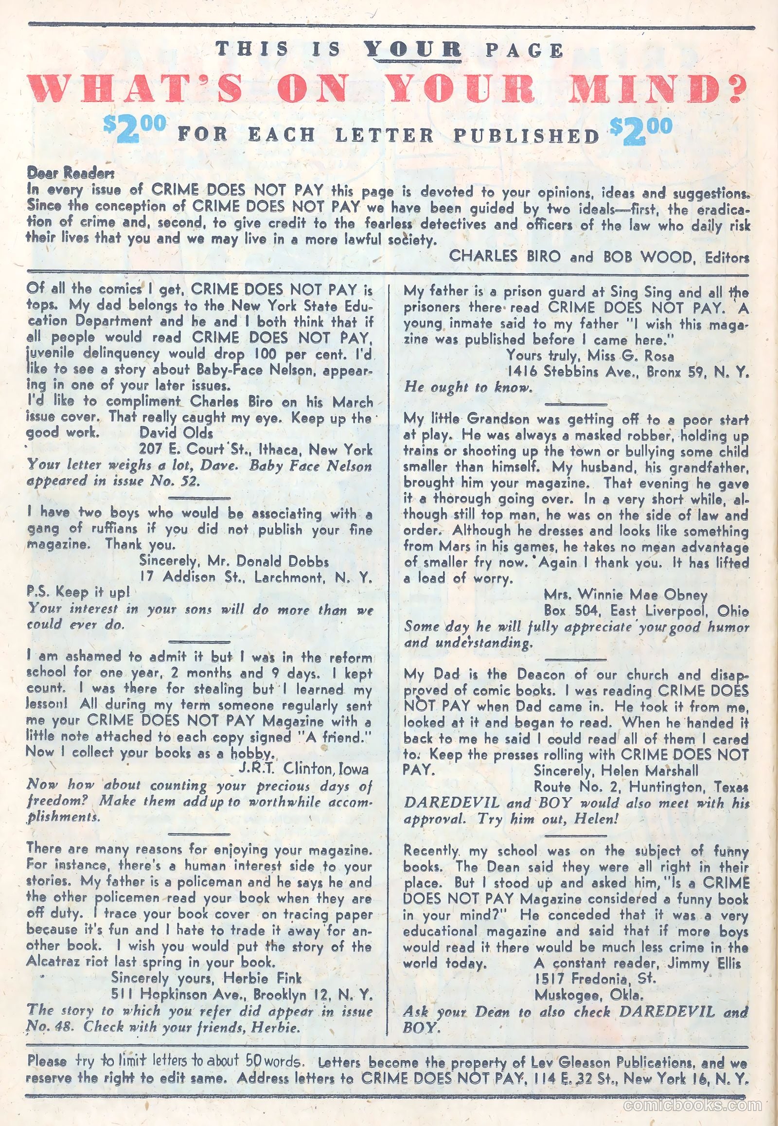 Crime Does Not Pay #54 (1947) — page 34 of 52
