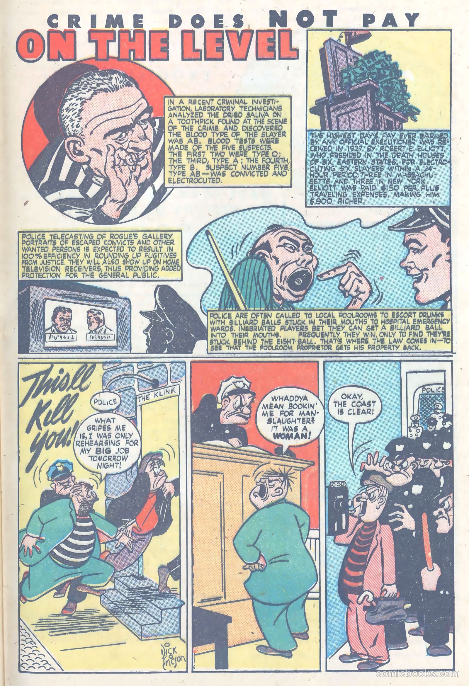 Crime Does Not Pay #54 (1947) — page 37 of 52