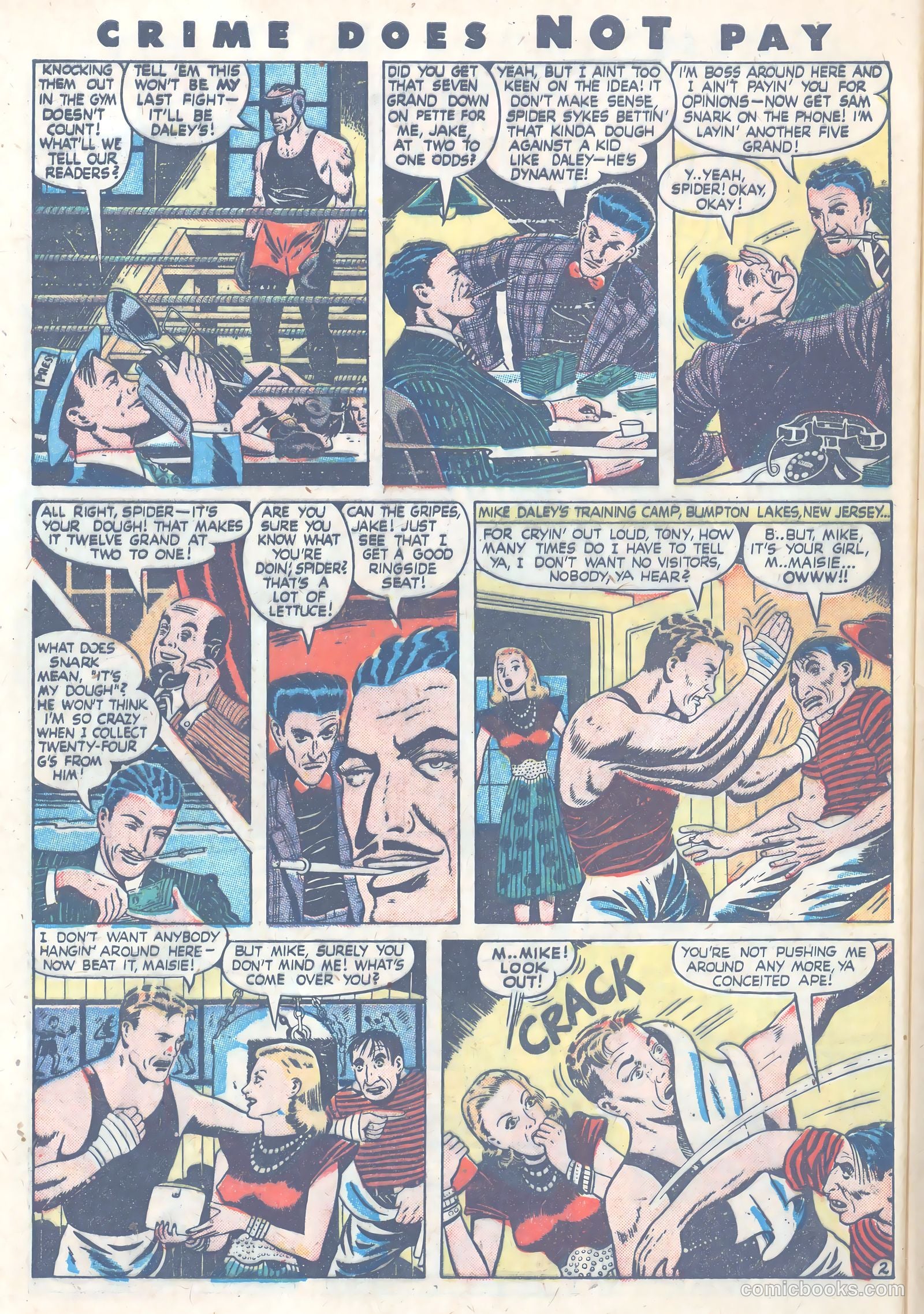 Crime Does Not Pay #54 (1947) — page 40 of 52