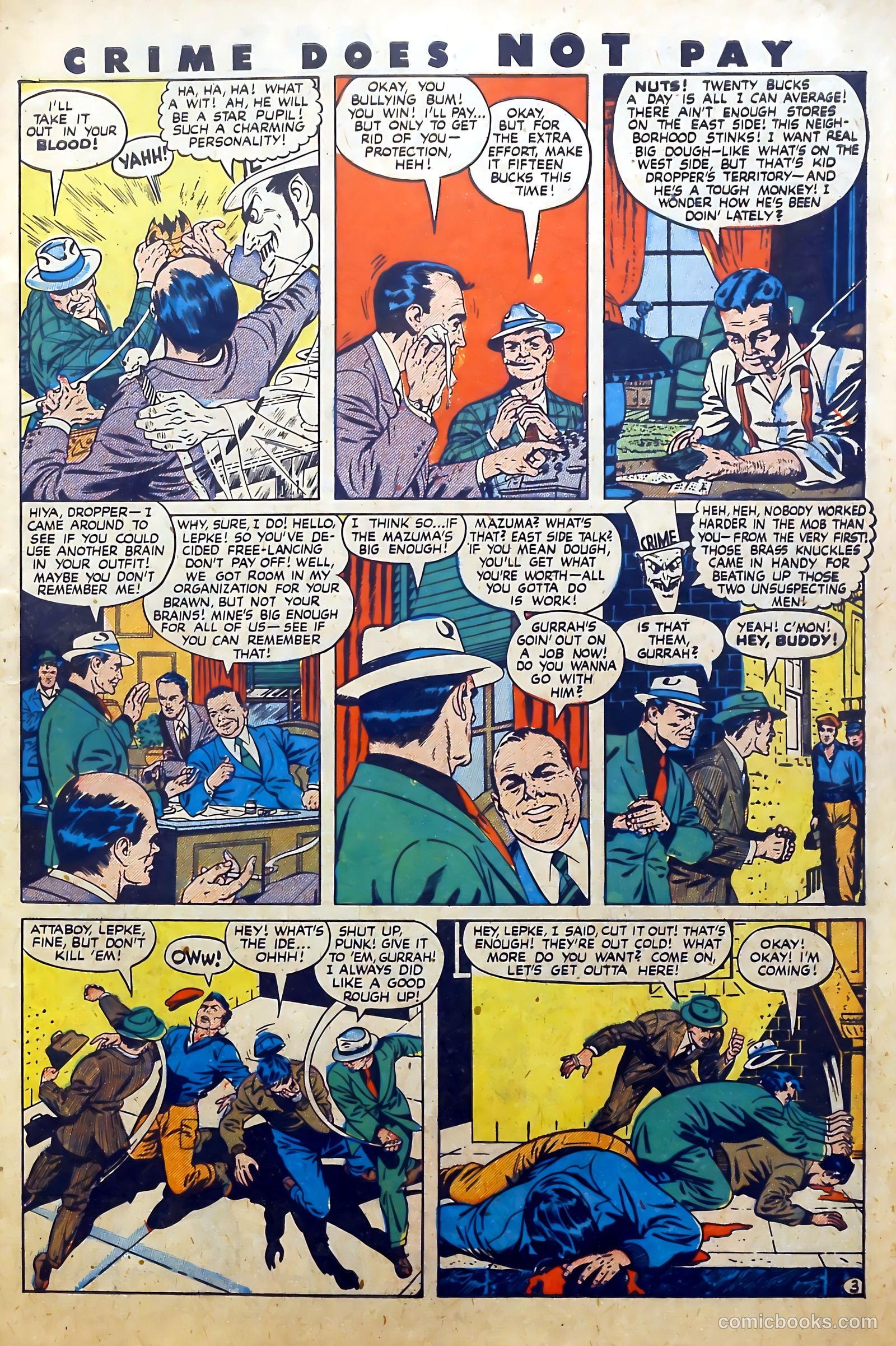 Crime Does Not Pay #55 (1947) — page 7 of 53