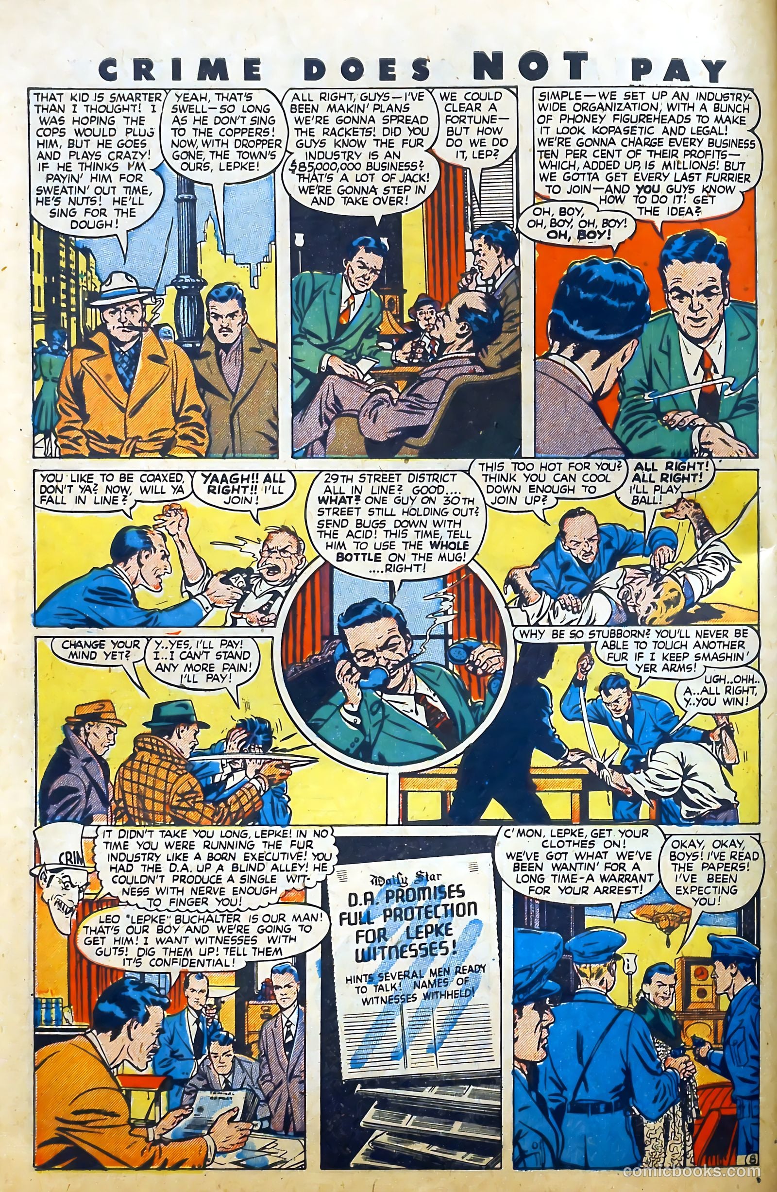 Crime Does Not Pay #55 (1947) — page 12 of 53