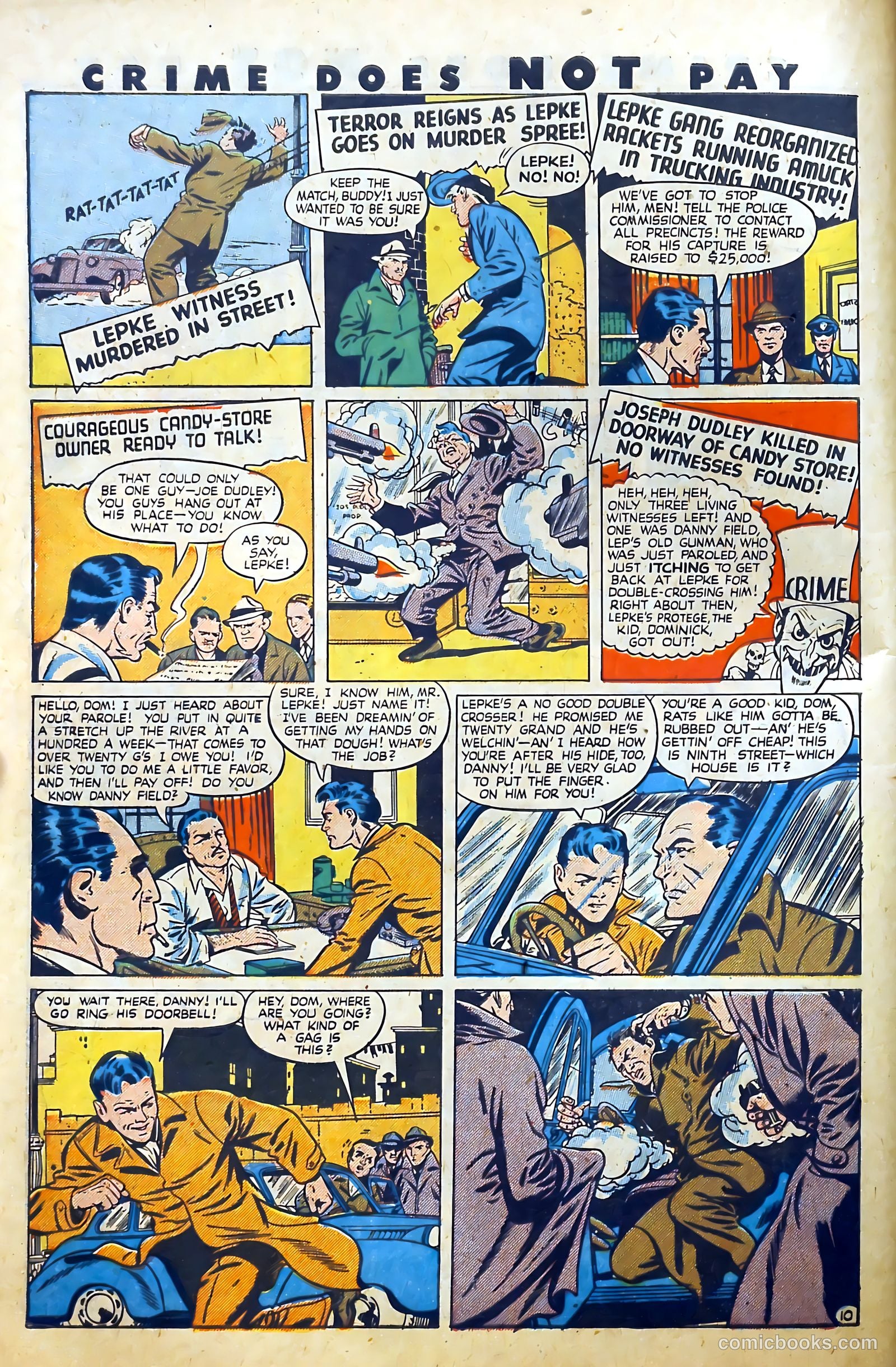 Crime Does Not Pay #55 (1947) — page 14 of 53