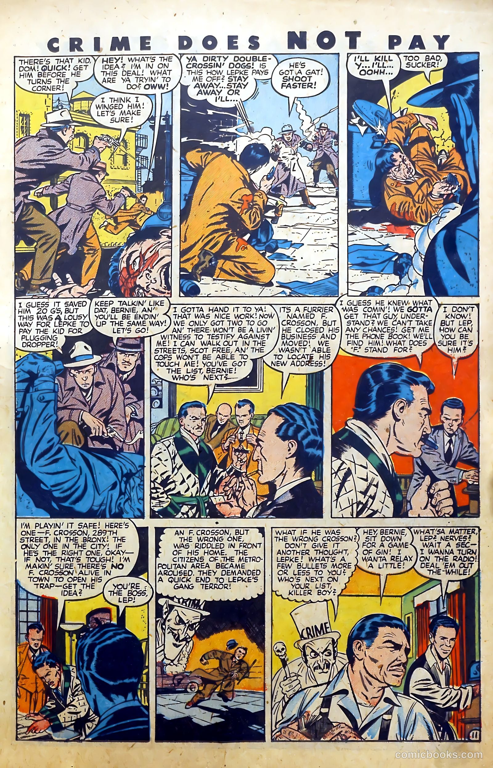 Crime Does Not Pay #55 (1947) — page 15 of 53