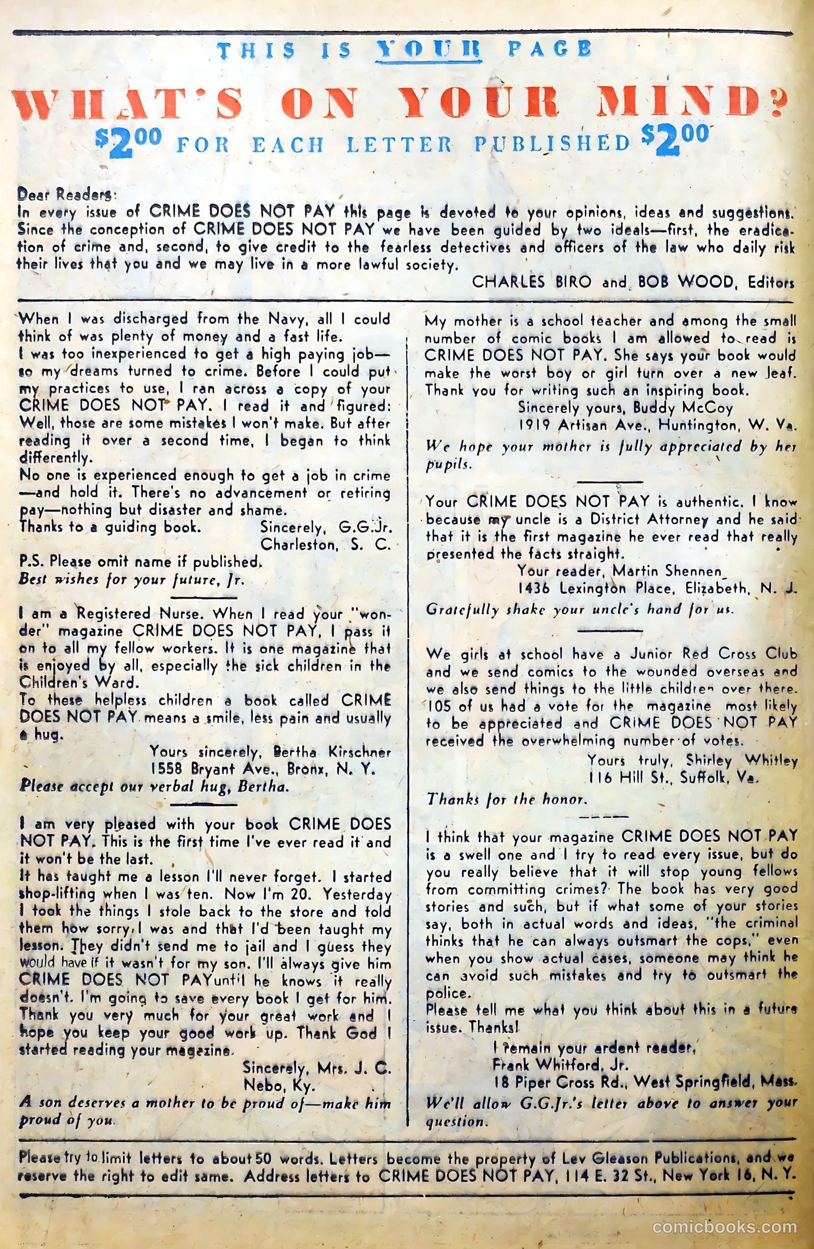 Crime Does Not Pay #55 (1947) — page 18 of 53