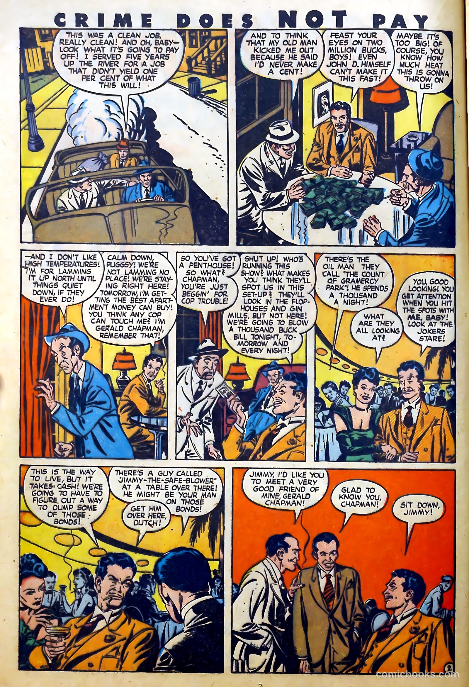 Crime Does Not Pay #55 (1947) — page 20 of 53