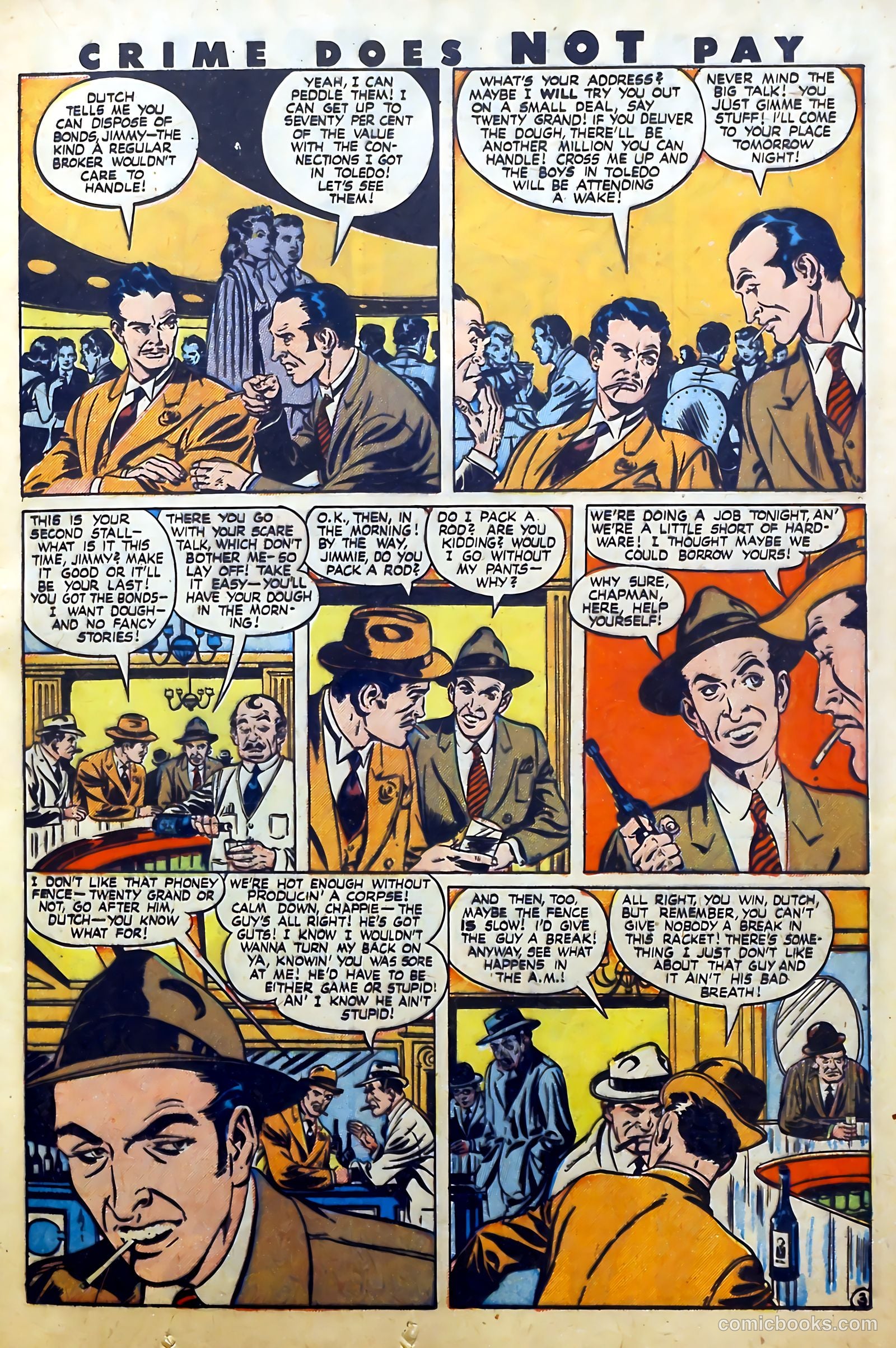 Crime Does Not Pay #55 (1947) — page 21 of 53