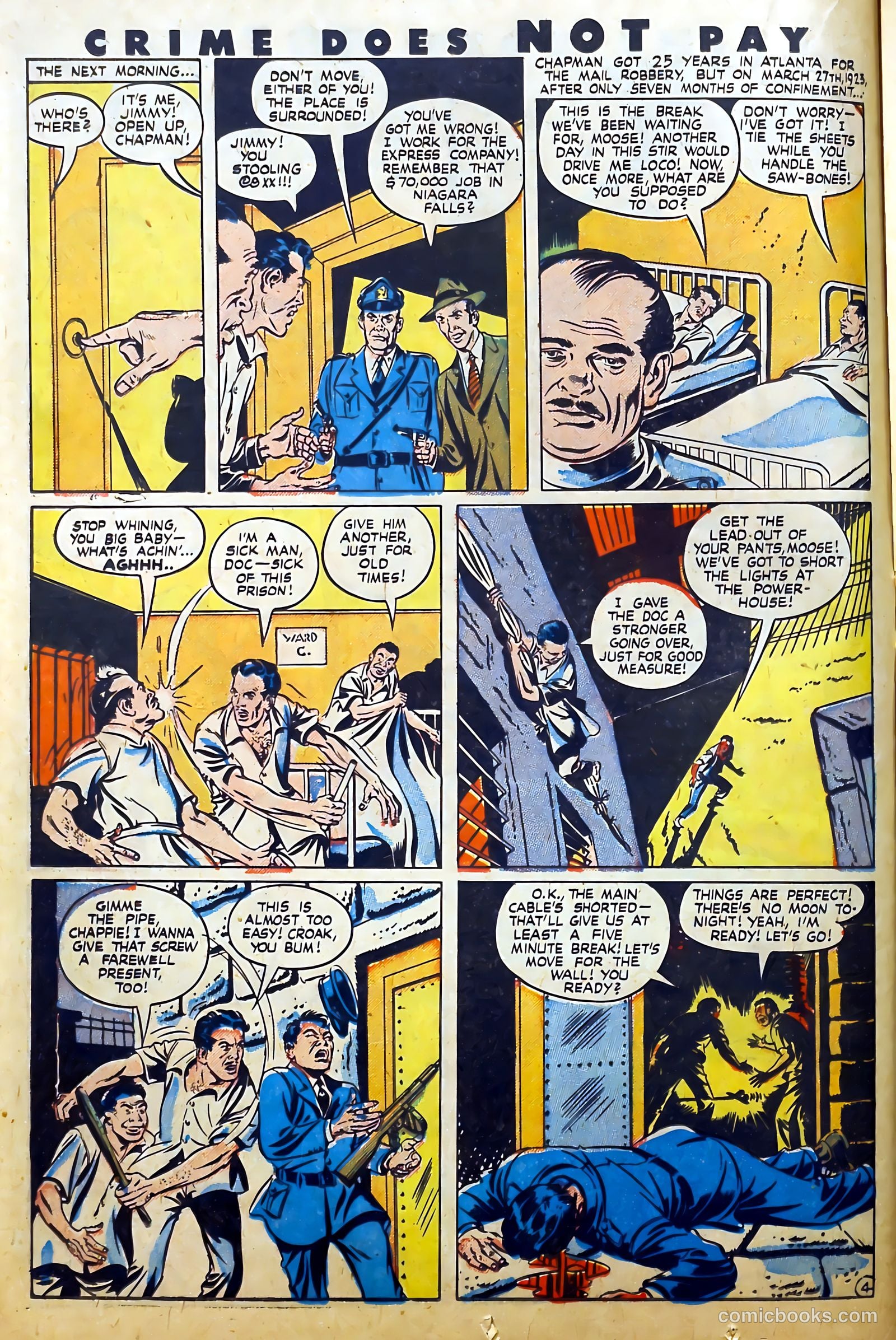 Crime Does Not Pay #55 (1947) — page 22 of 53