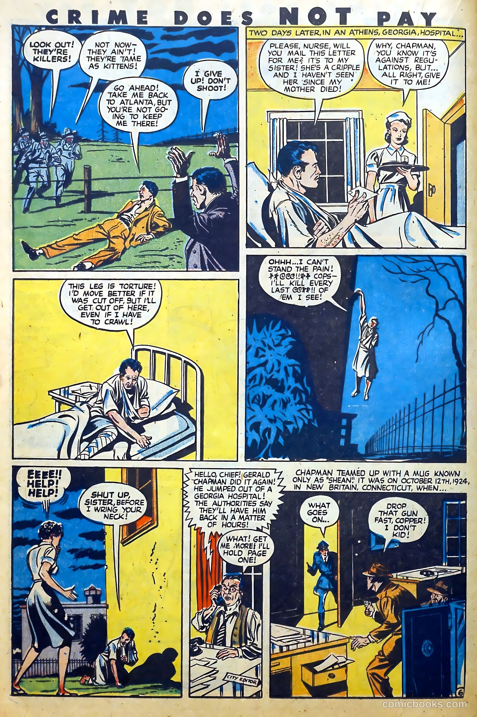Crime Does Not Pay #55 (1947) — page 24 of 53