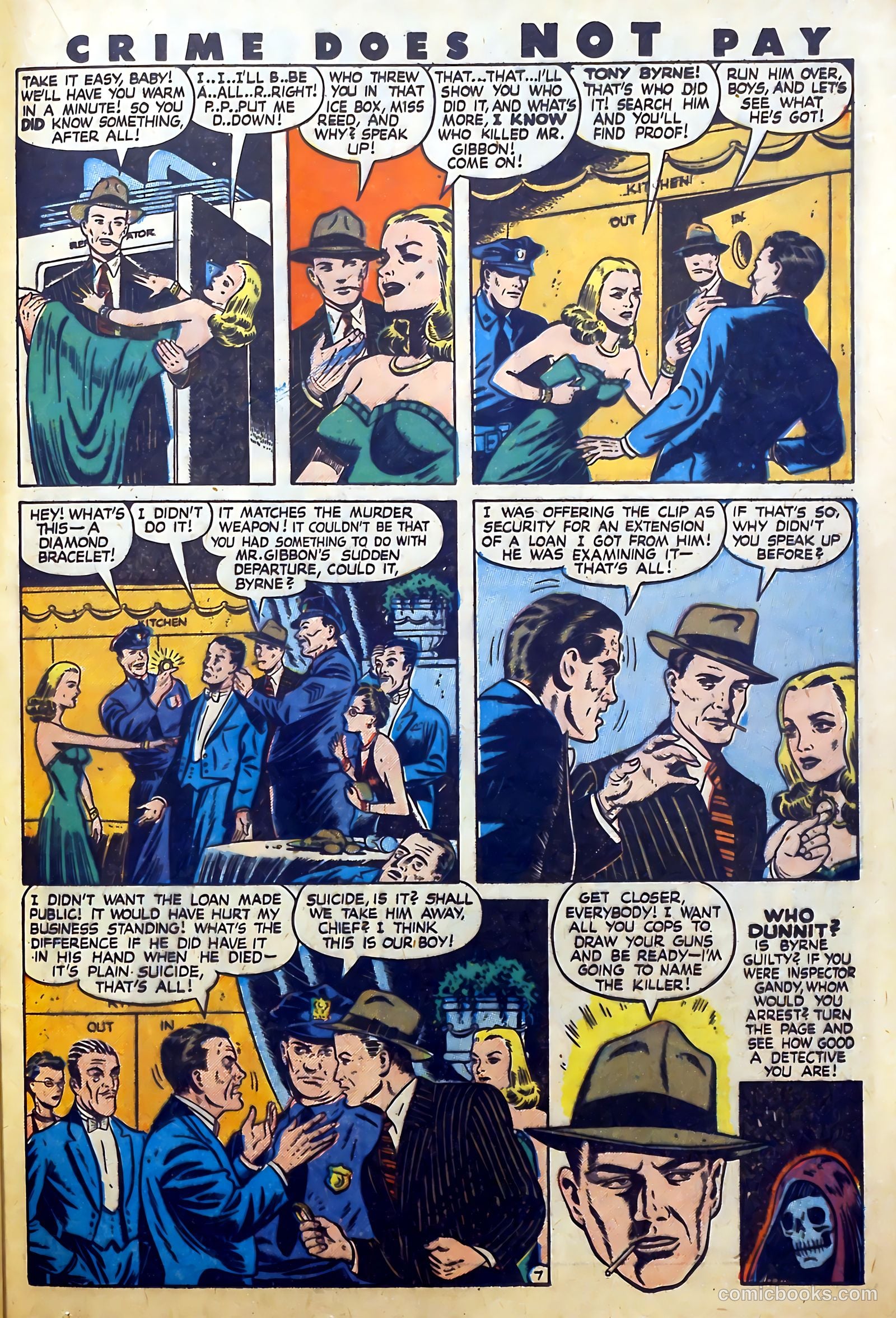 Crime Does Not Pay #55 (1947) — page 33 of 53