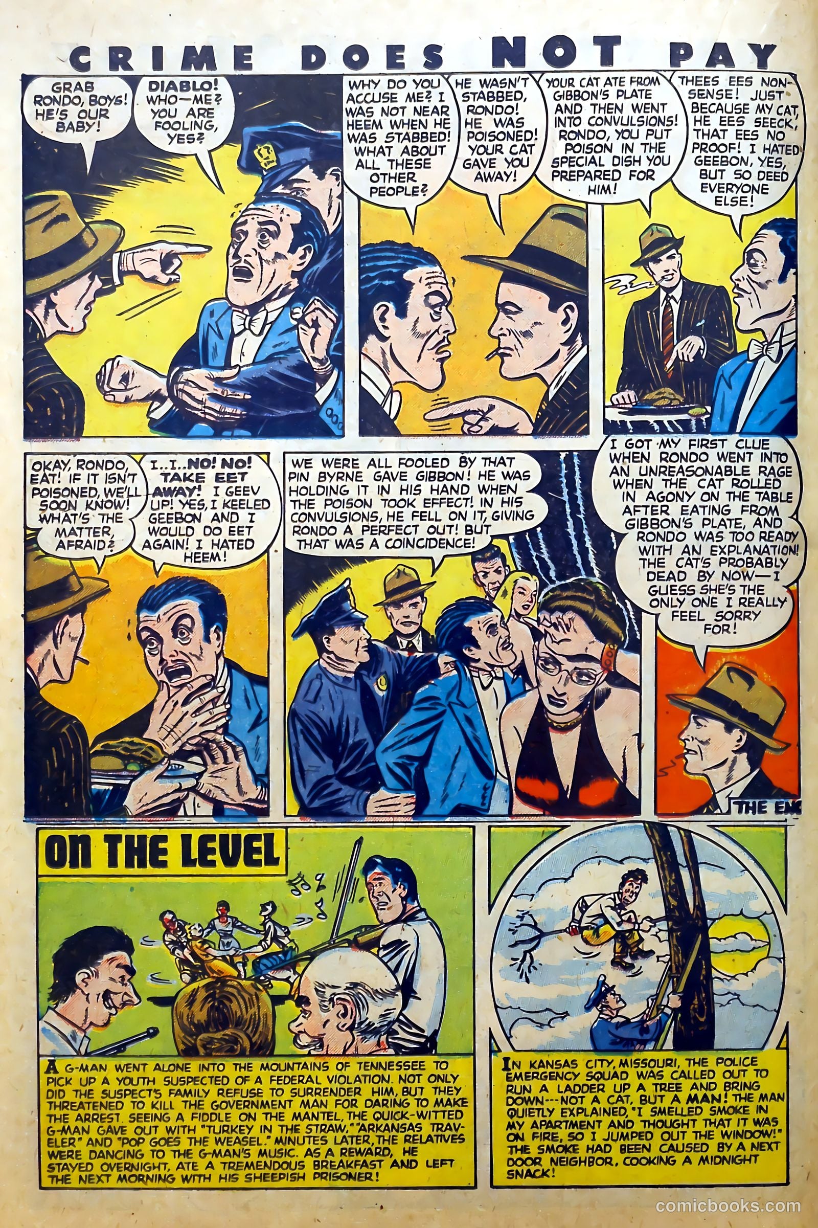 Crime Does Not Pay #55 (1947) — page 34 of 53