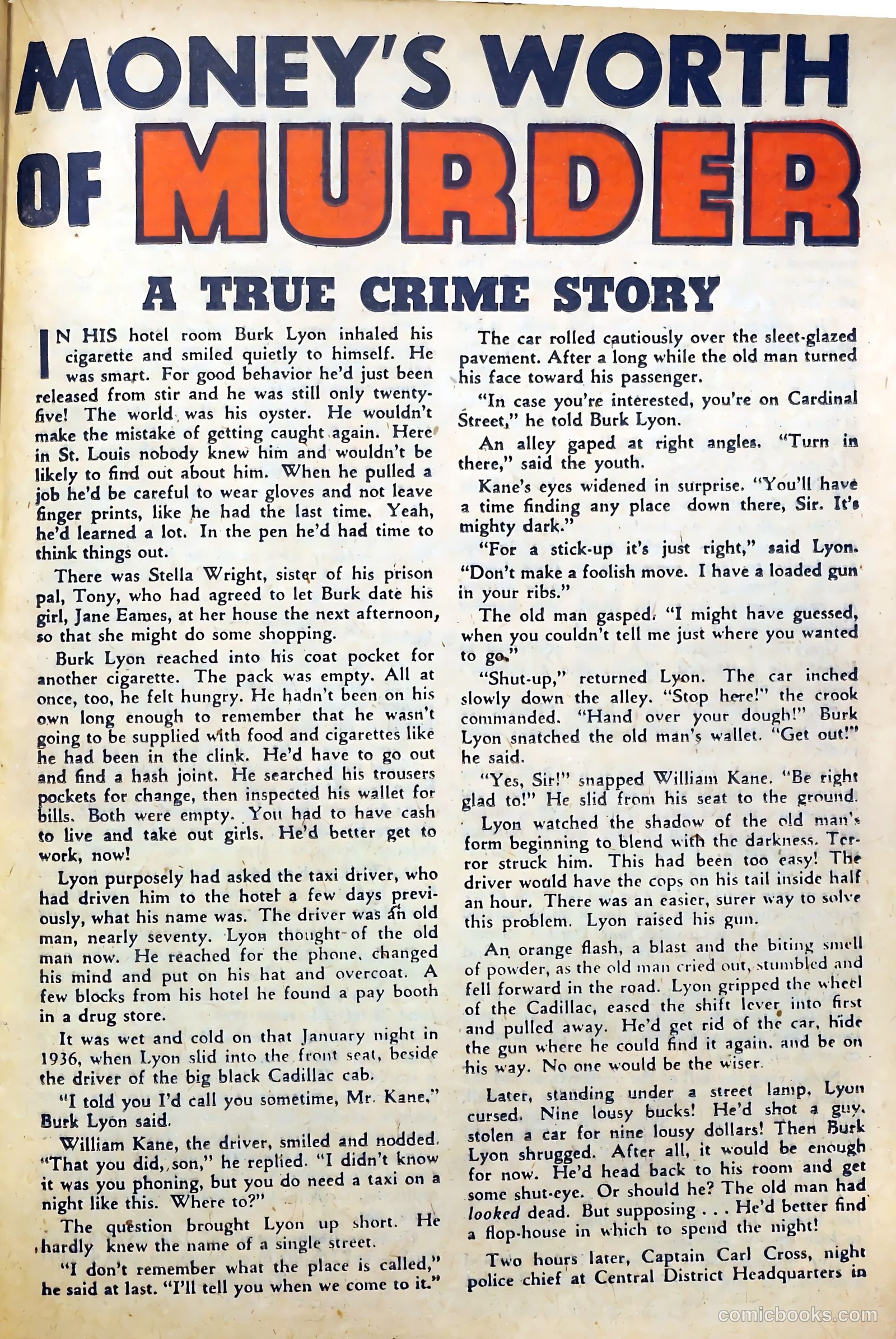 Crime Does Not Pay #55 (1947) — page 35 of 53