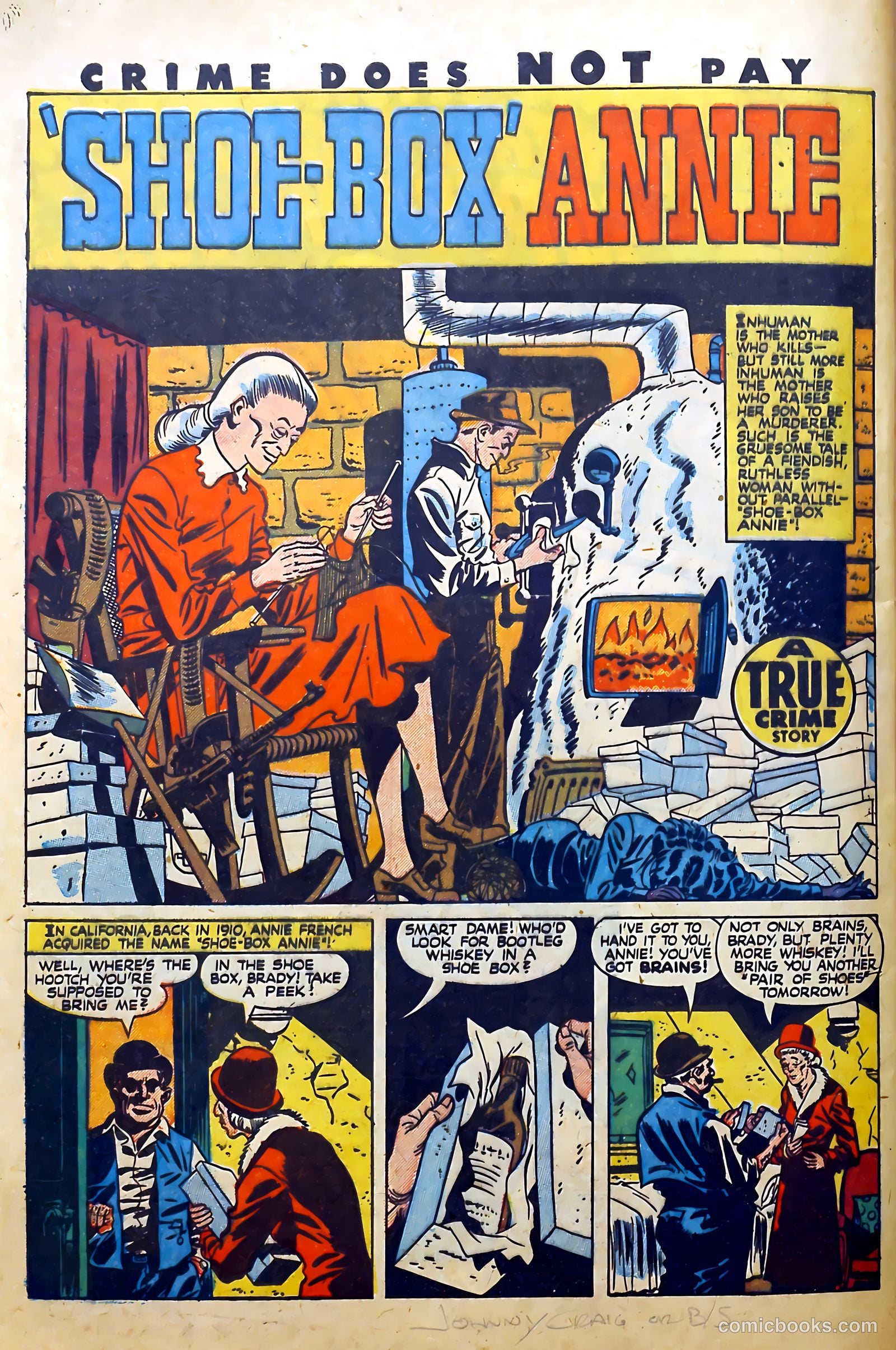 Crime Does Not Pay #55 (1947) — page 40 of 53