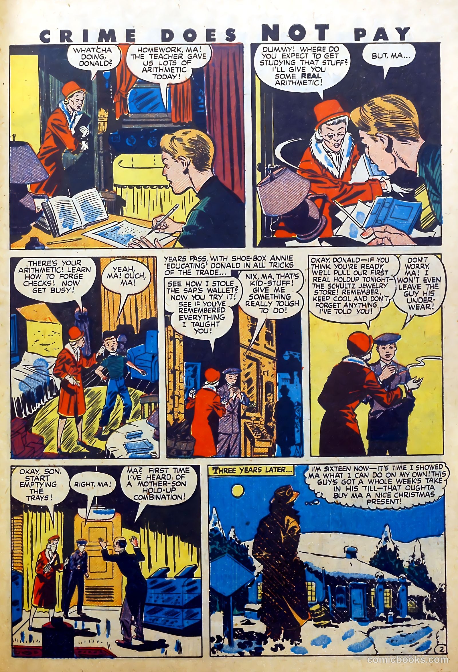 Crime Does Not Pay #55 (1947) — page 41 of 53