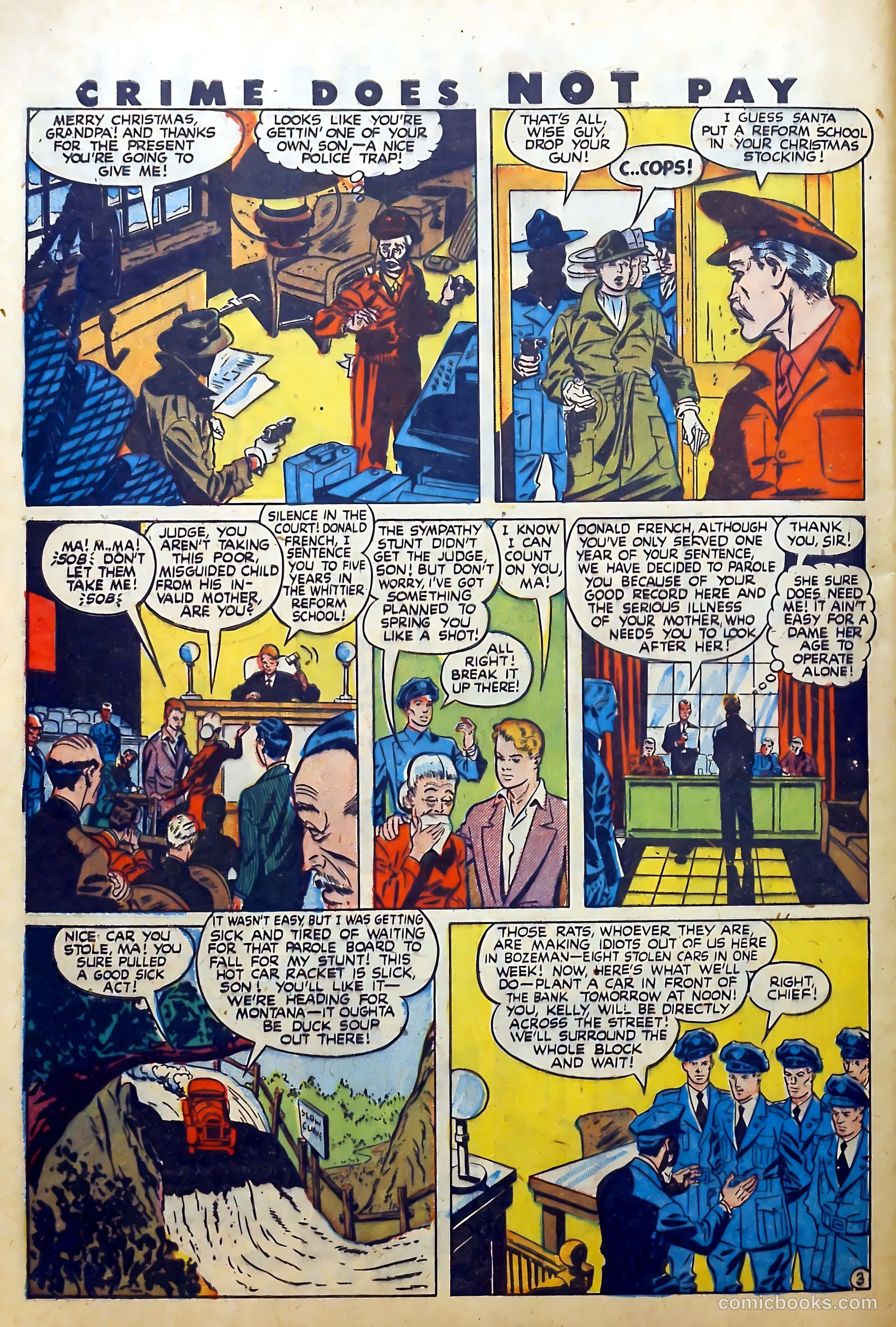Crime Does Not Pay #55 (1947) — page 42 of 53