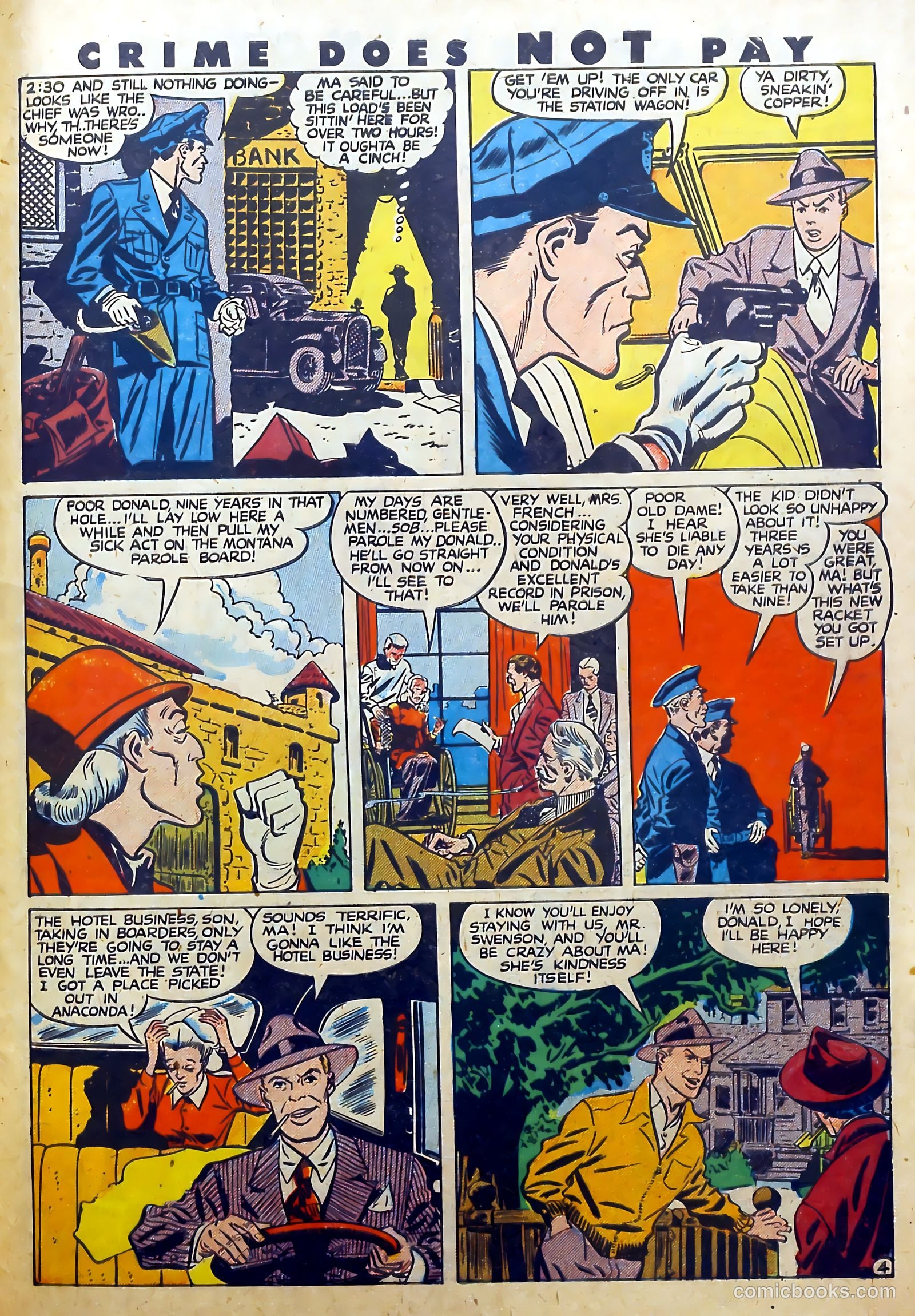 Crime Does Not Pay #55 (1947) — page 43 of 53