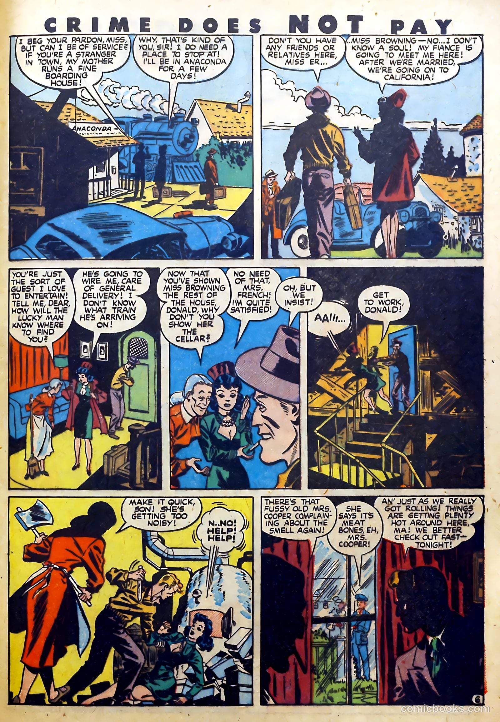 Crime Does Not Pay #55 (1947) — page 45 of 53