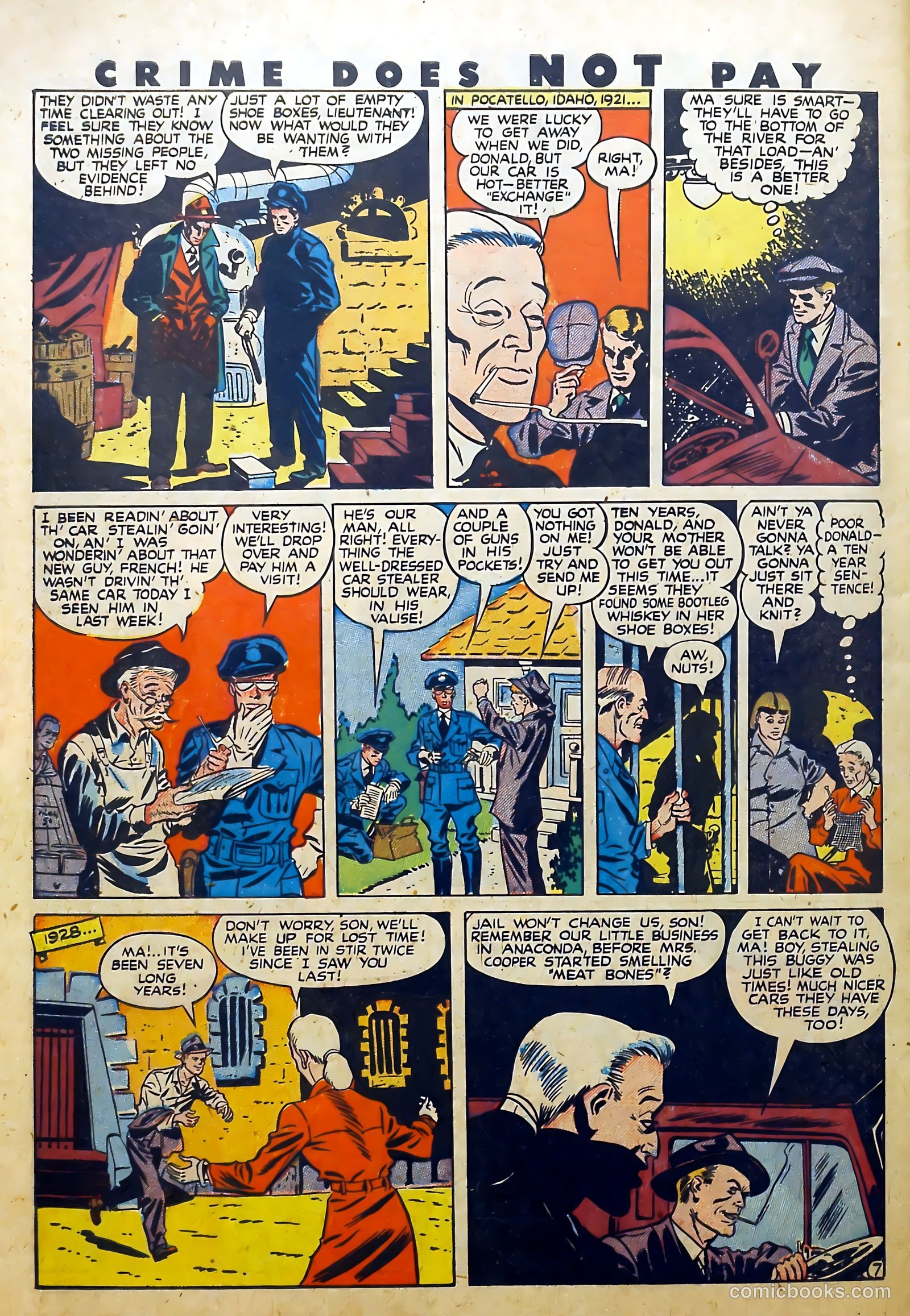 Crime Does Not Pay #55 (1947) — page 46 of 53
