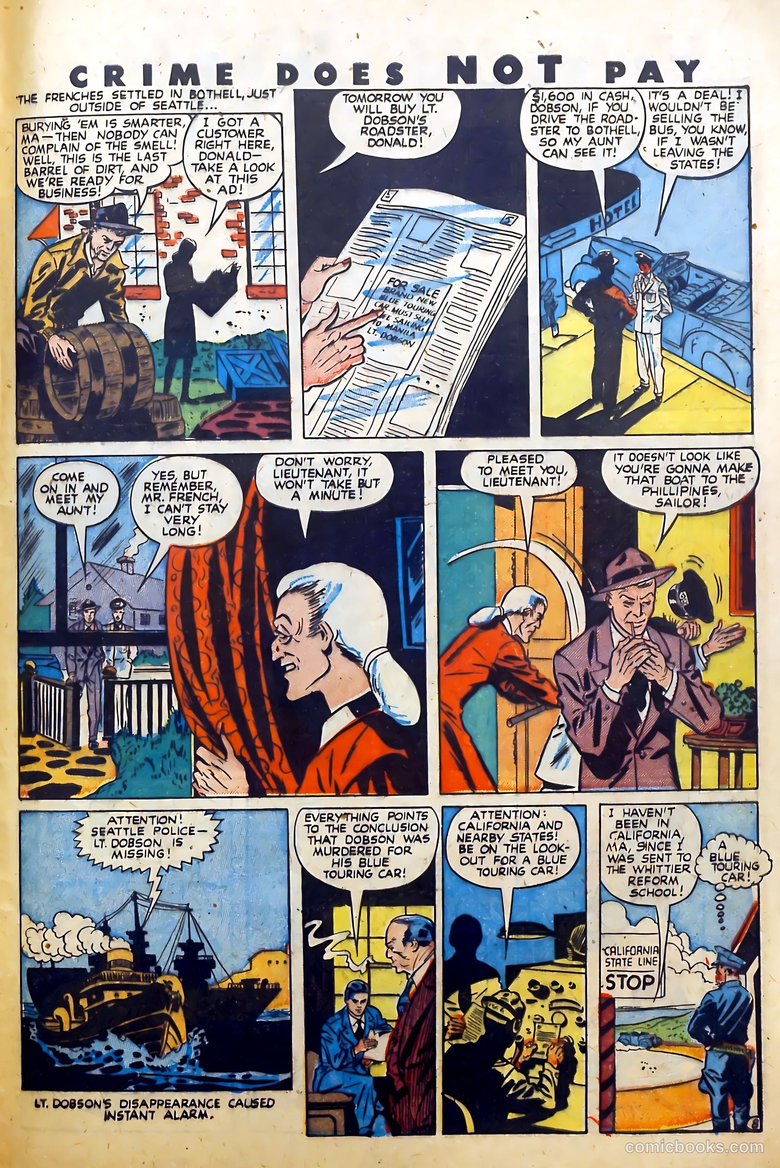 Crime Does Not Pay #55 (1947) — page 47 of 53