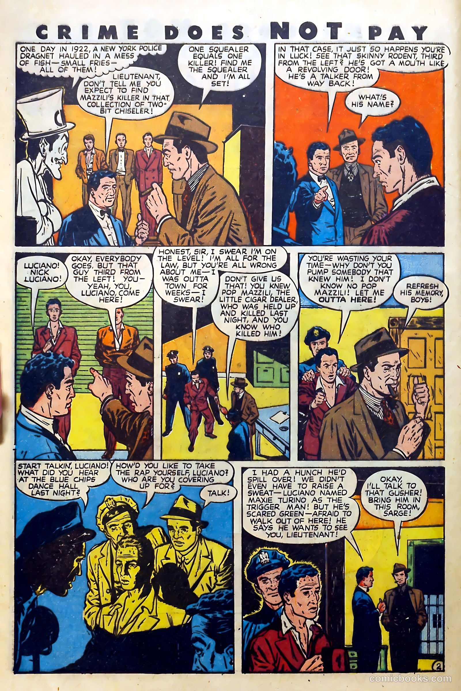 Crime Does Not Pay #56 (1947) — page 6 of 54
