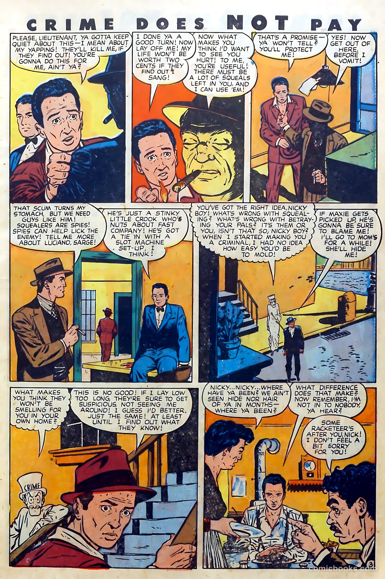 Crime Does Not Pay #56 (1947) — page 7 of 54