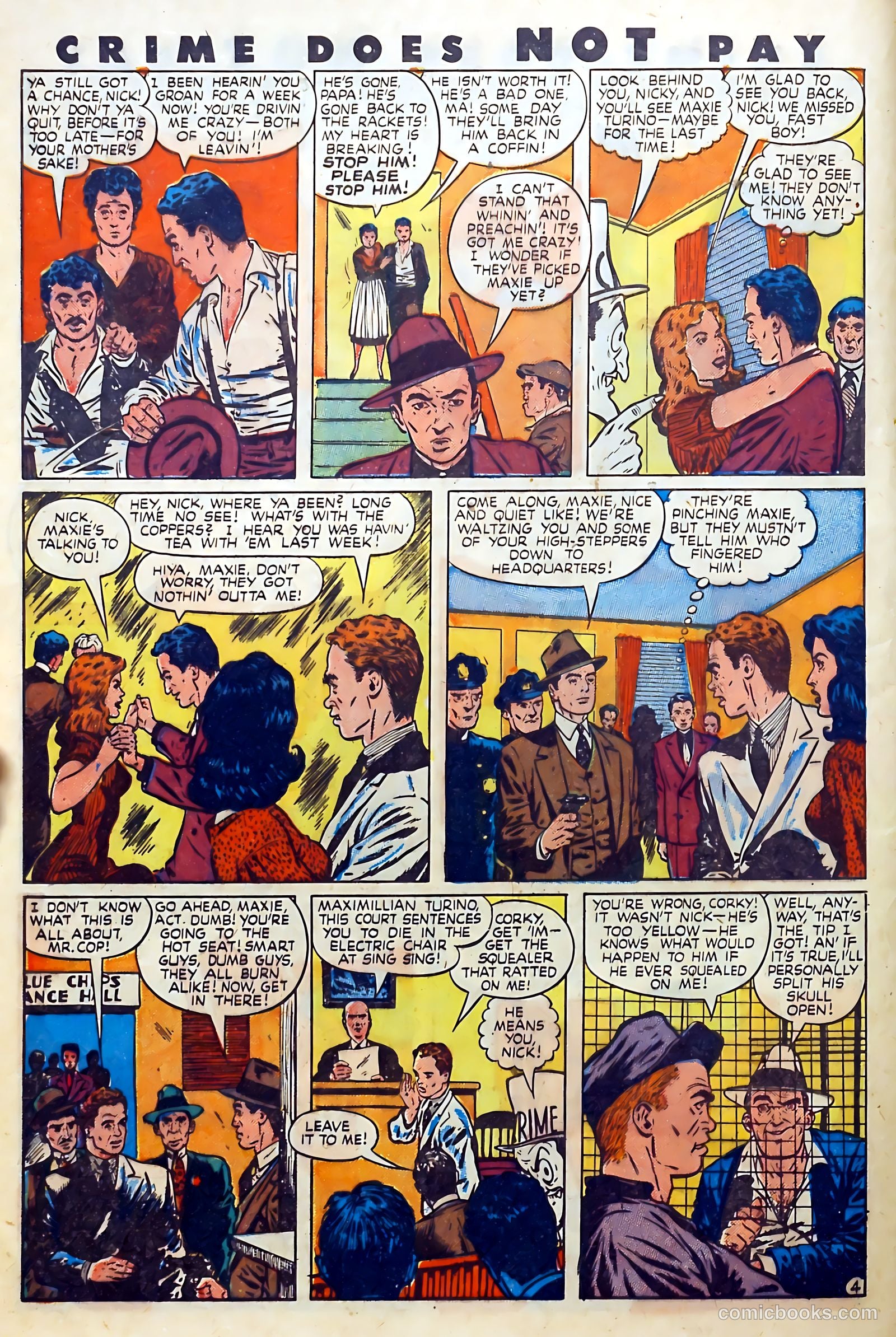 Crime Does Not Pay #56 (1947) — page 8 of 54
