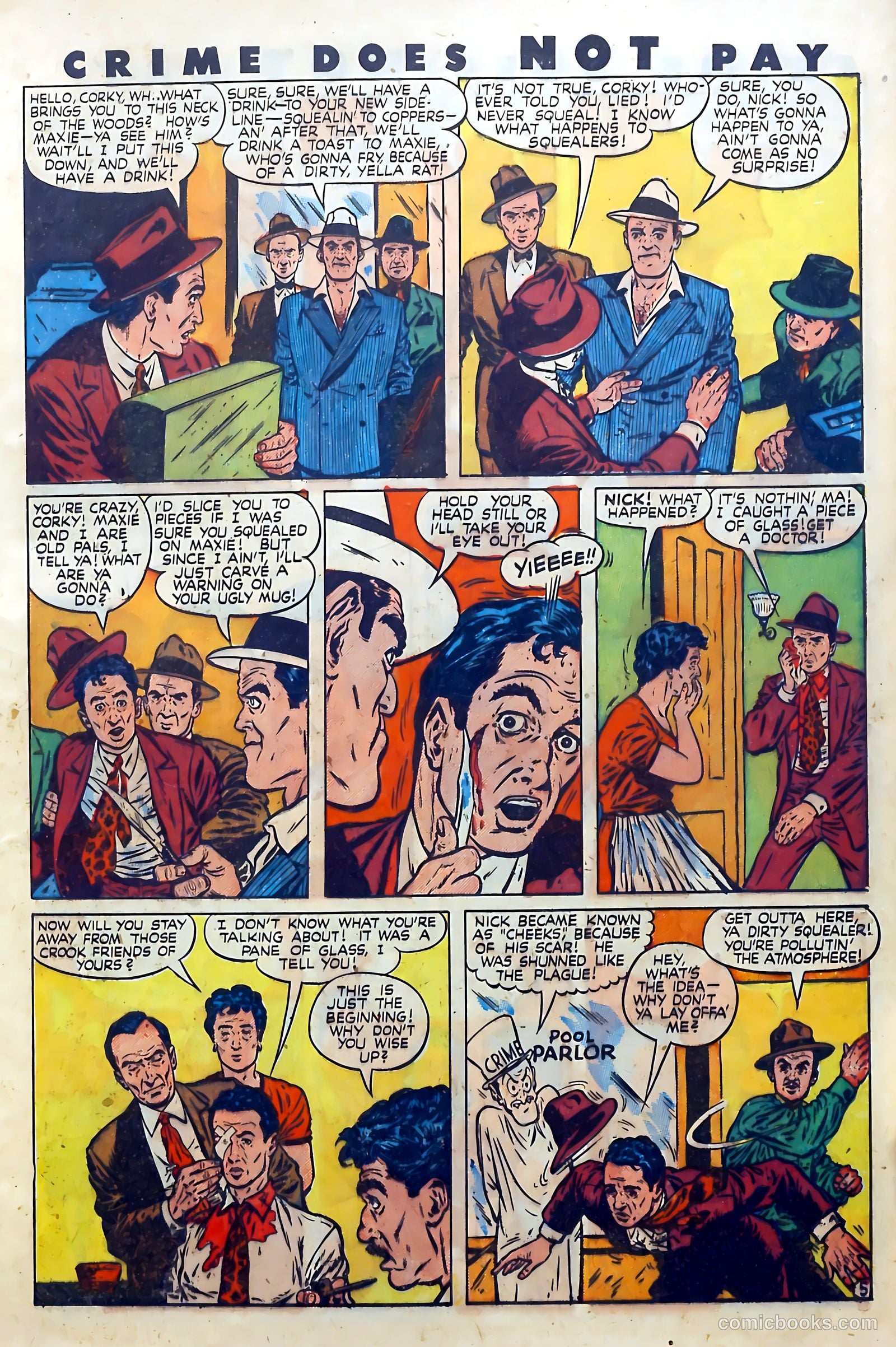 Crime Does Not Pay #56 (1947) — page 9 of 54