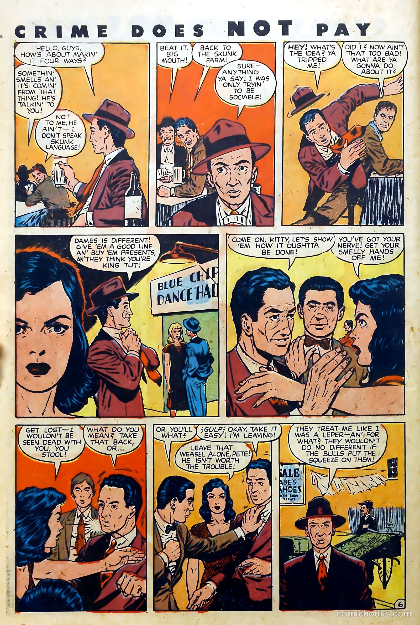 Crime Does Not Pay #56 (1947) — page 10 of 54