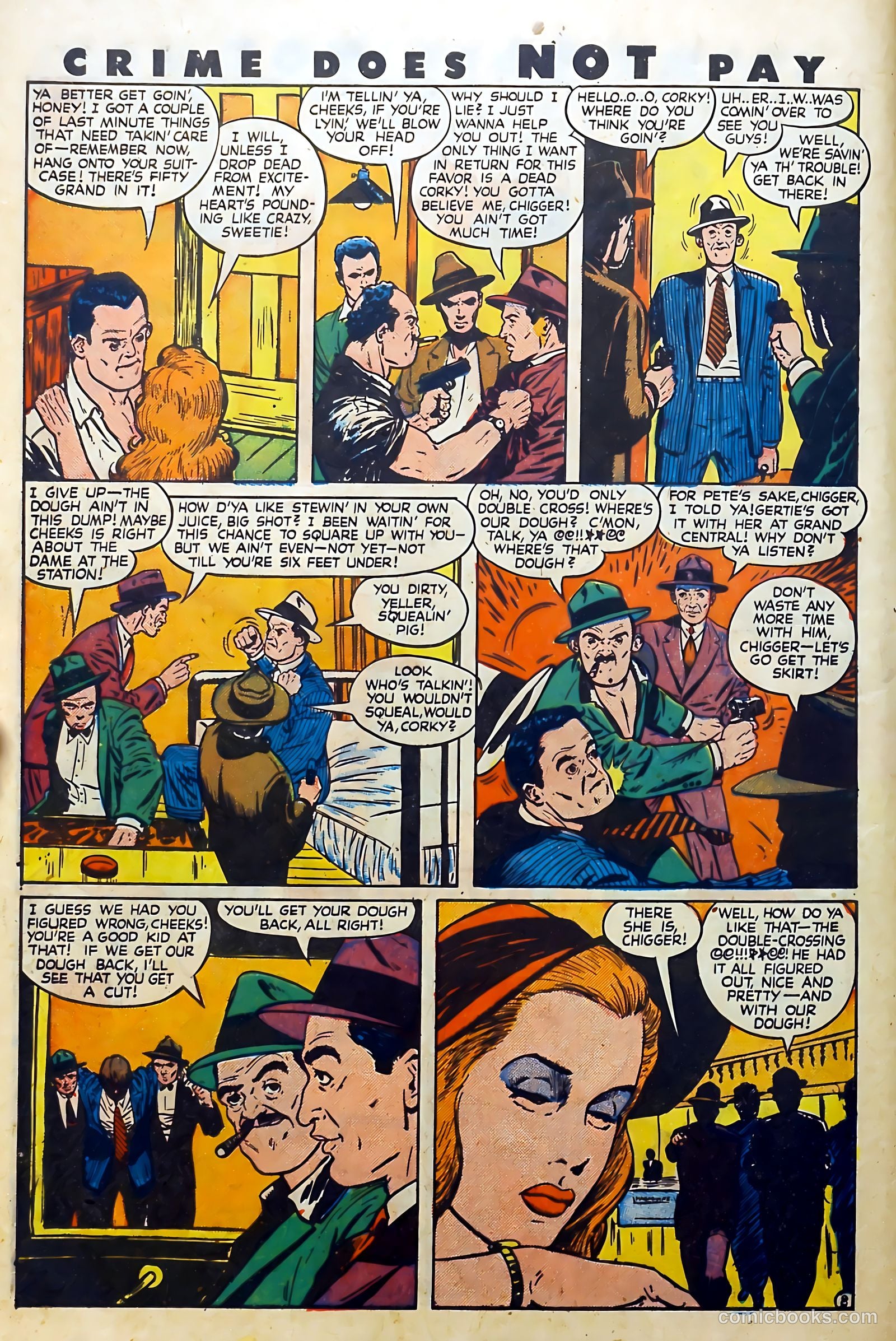 Crime Does Not Pay #56 (1947) — page 12 of 54