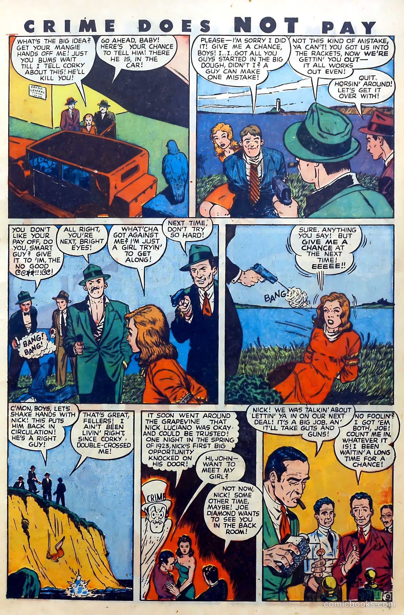 Crime Does Not Pay #56 (1947) — page 13 of 54