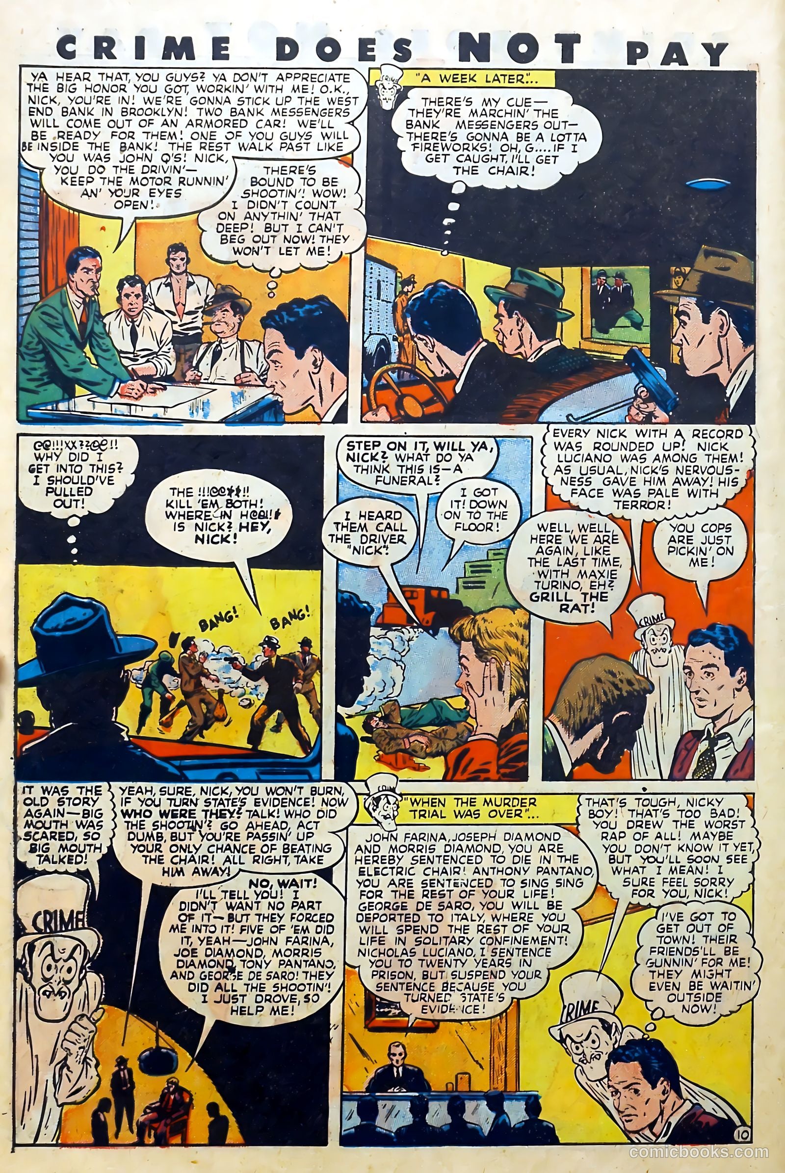 Crime Does Not Pay #56 (1947) — page 14 of 54