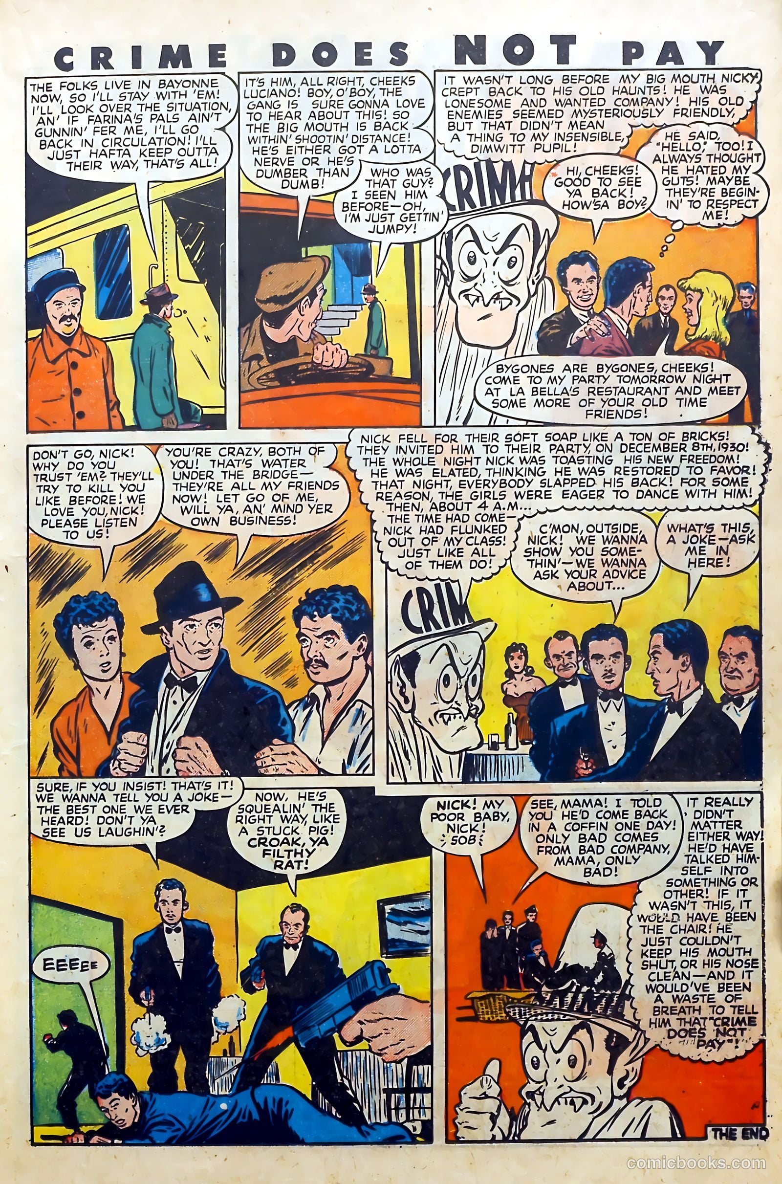 Crime Does Not Pay #56 (1947) — page 17 of 54