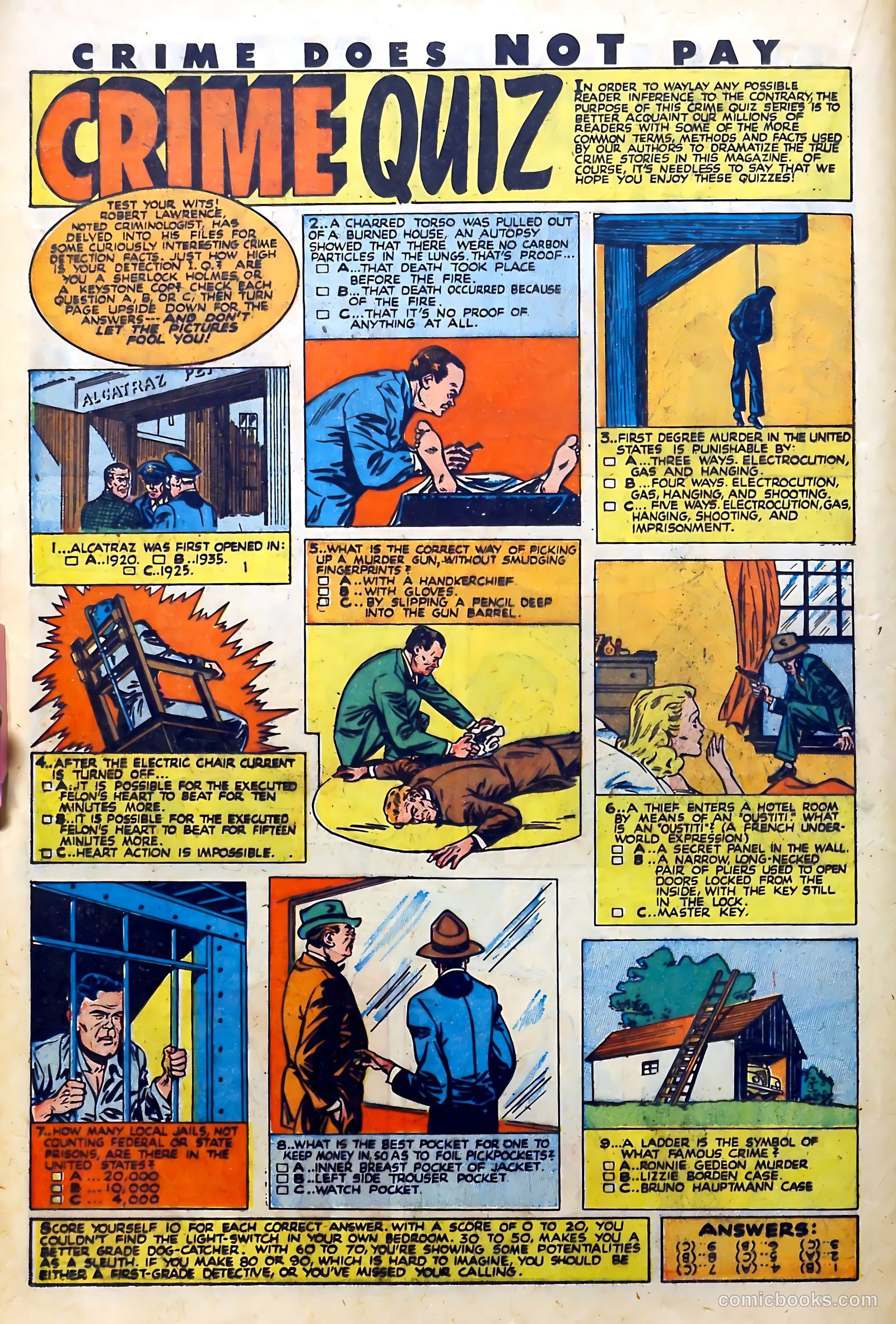 Crime Does Not Pay #56 (1947) — page 18 of 54