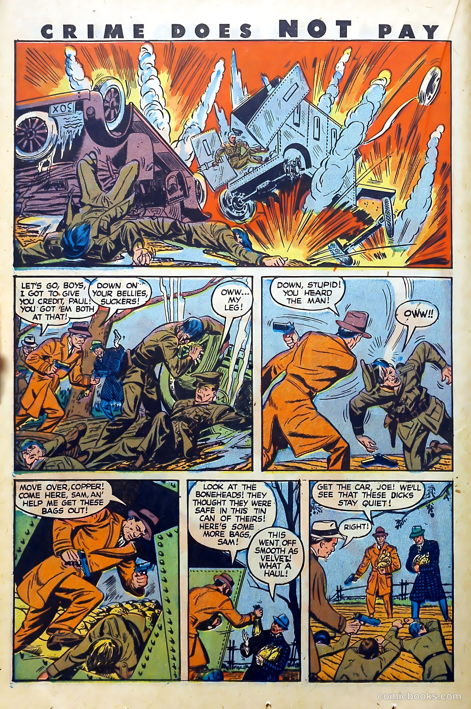 Crime Does Not Pay #56 (1947) — page 22 of 54