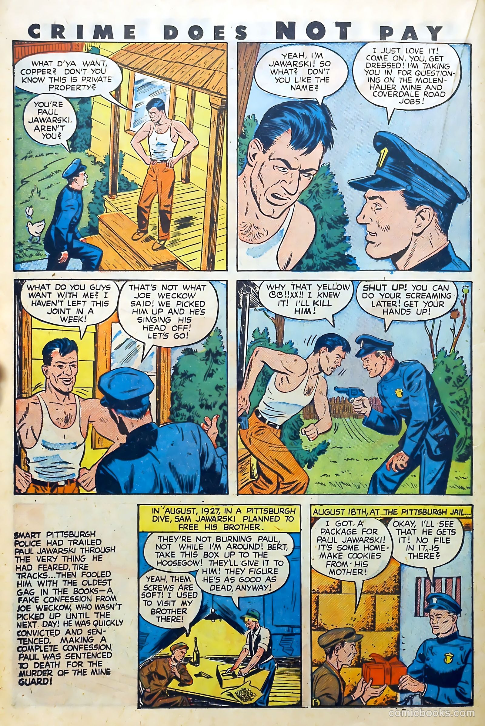 Crime Does Not Pay #56 (1947) — page 24 of 54